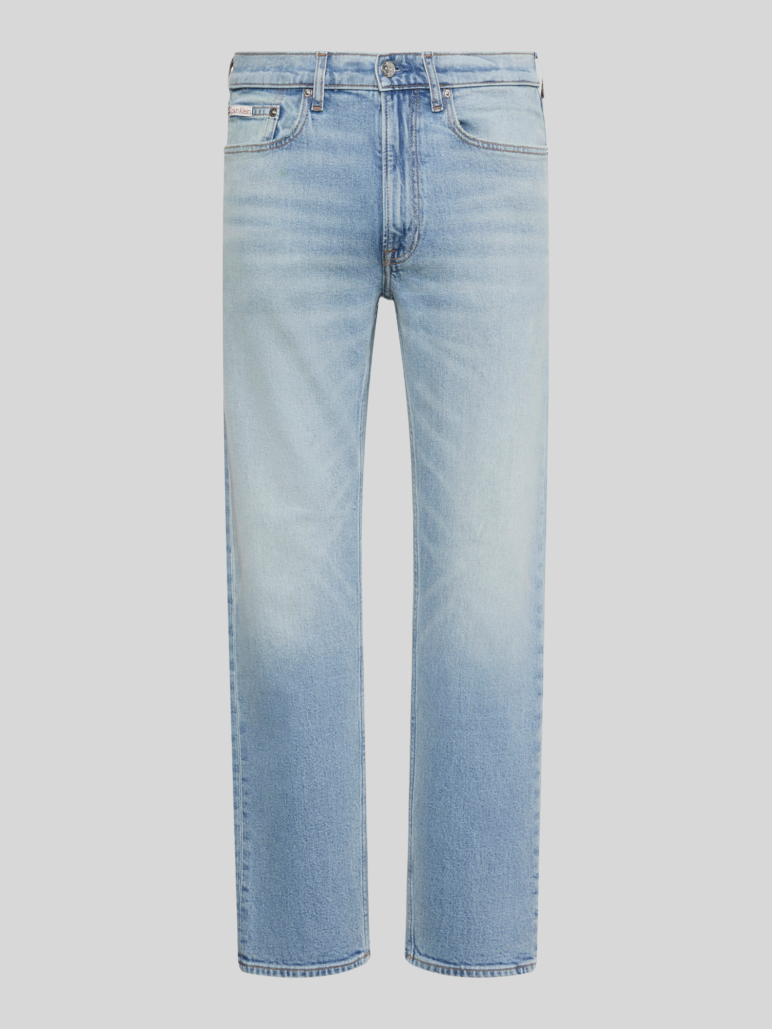 Calvin Klein Jeans - Herren - Straight Fit Jeans - 33/30 - Hellblau