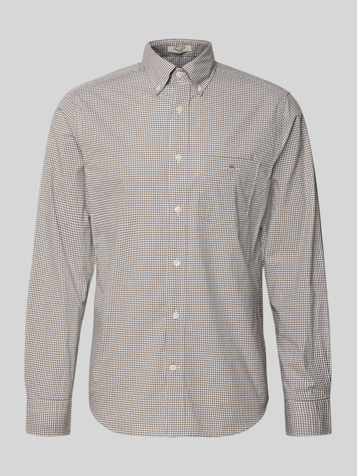 Gant - Herren - Freizeithemd - Regular Fit - Taupe - XL