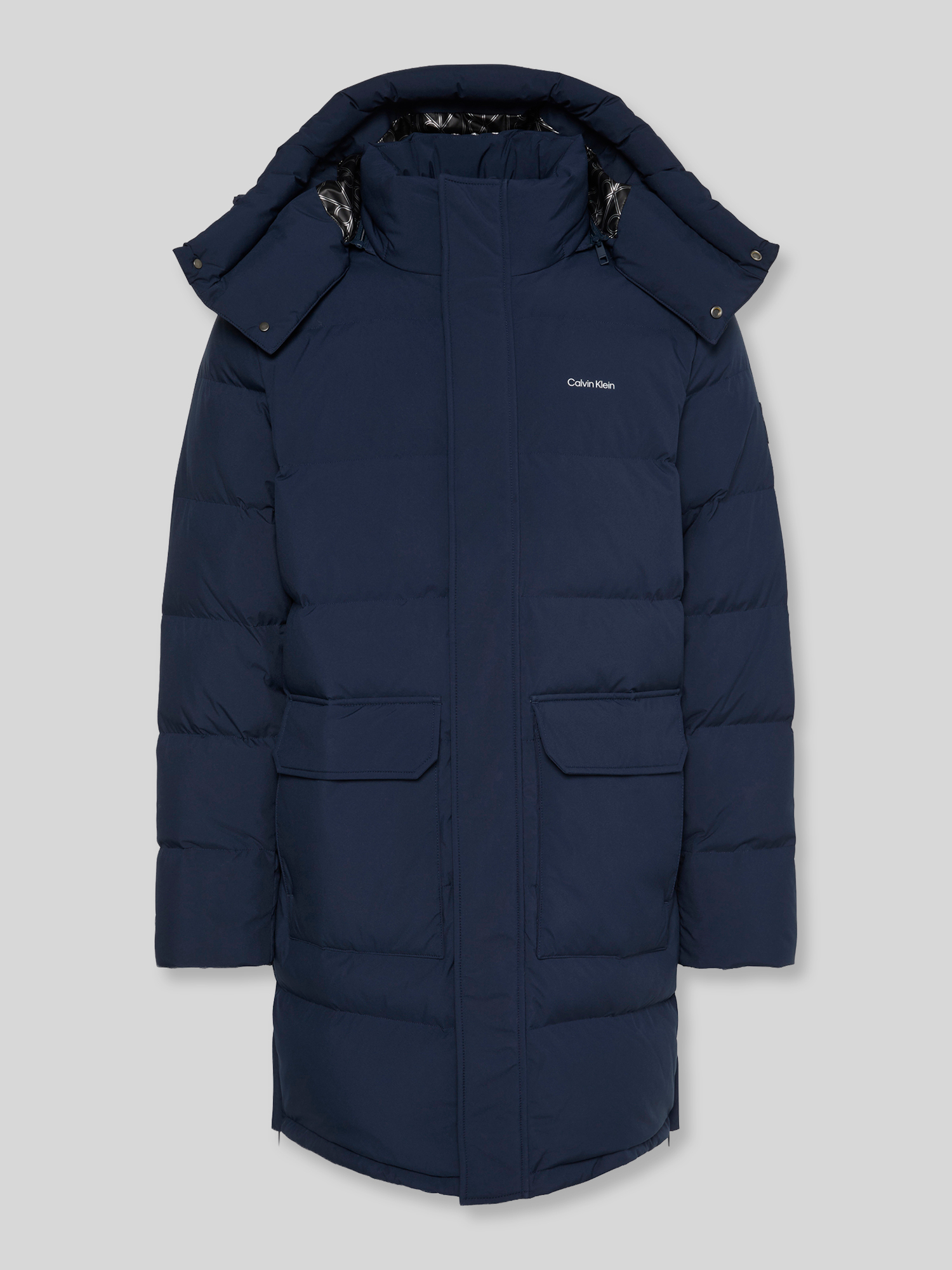 Ck Calvin Klein Herren Marine Puffer Jackets, Blau, Gr. M