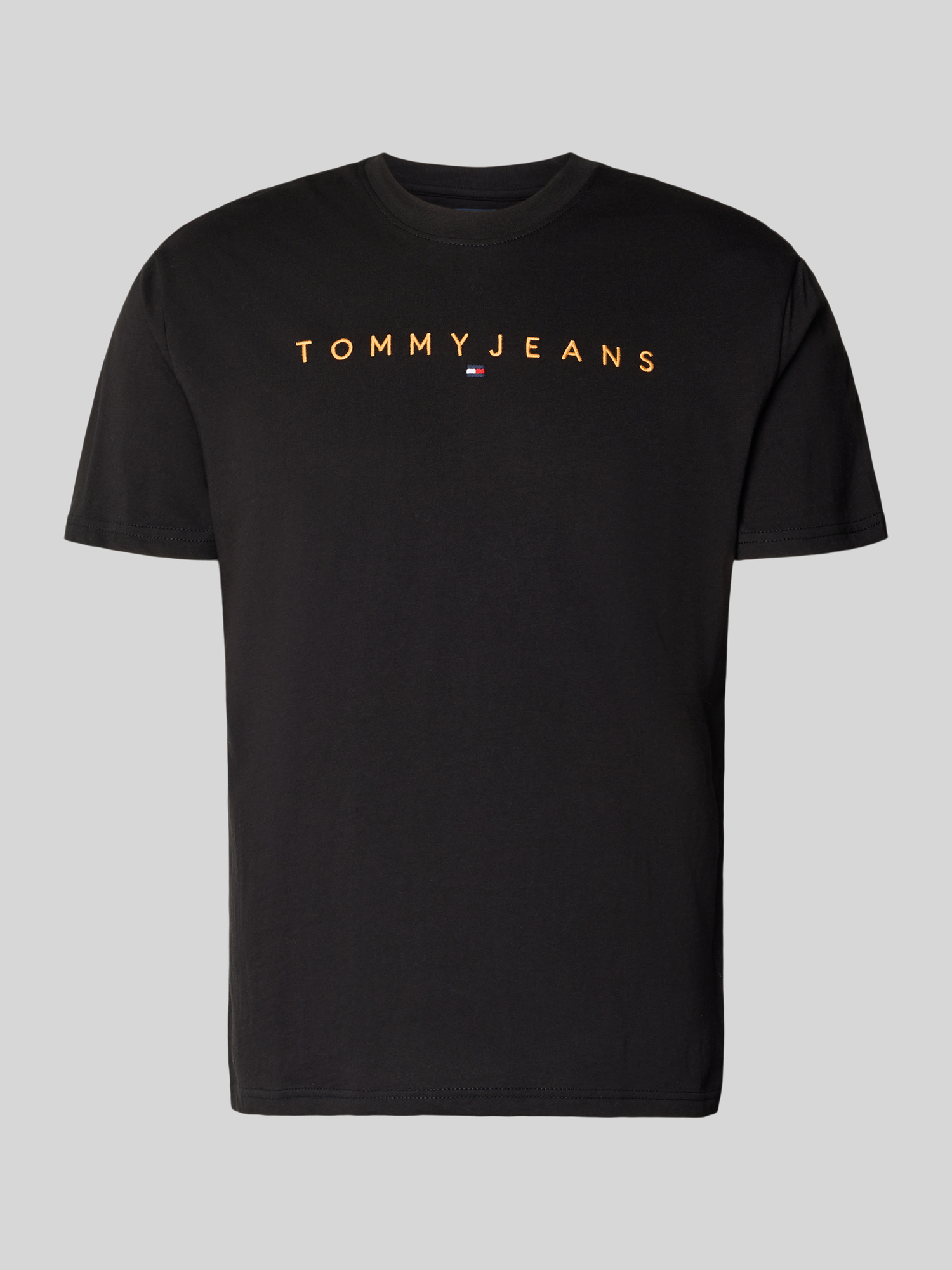 Tommy Jeans - Herren T-Shirt - Baumwolle - L - Schwarz