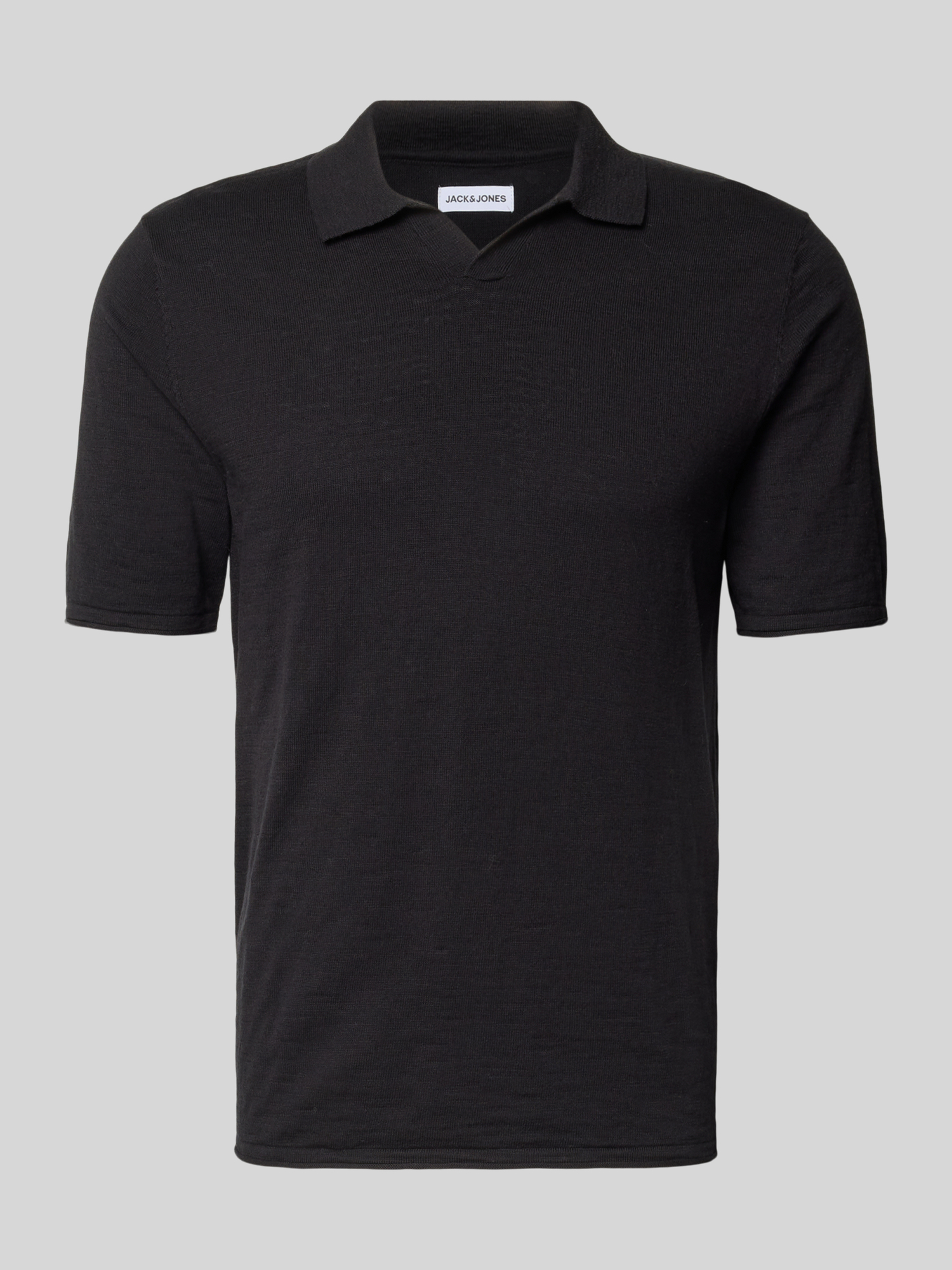 Jack & Jones - Poloshirt für Herren - Baumwolle - Schwarz - Gr. XL