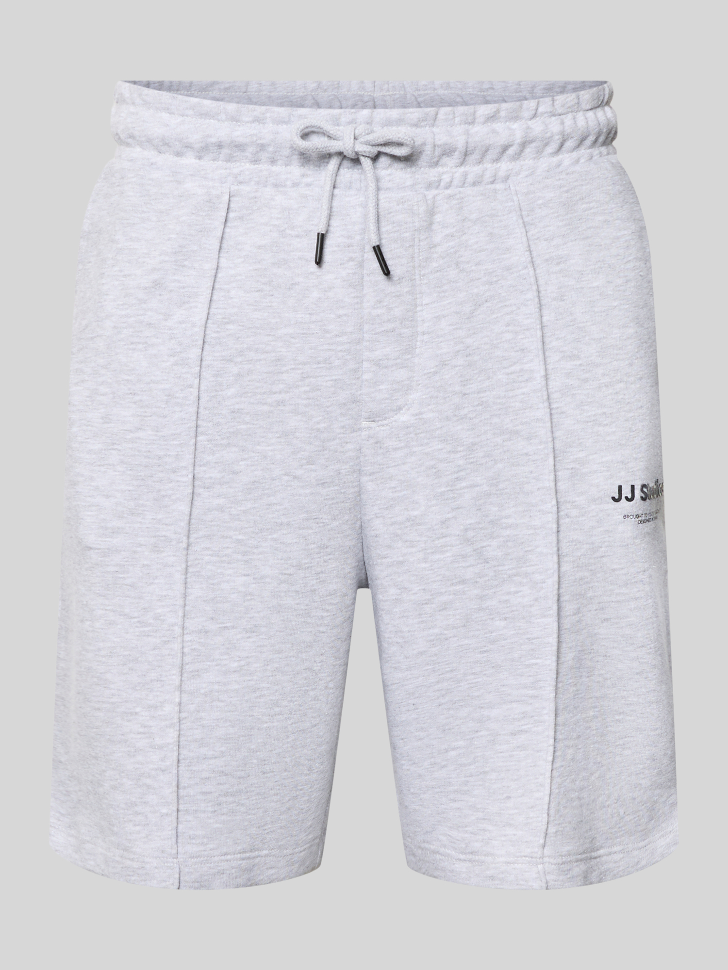 Jack & Jones Herren Sweatshorts - Hellgrau Melange - Gr. S