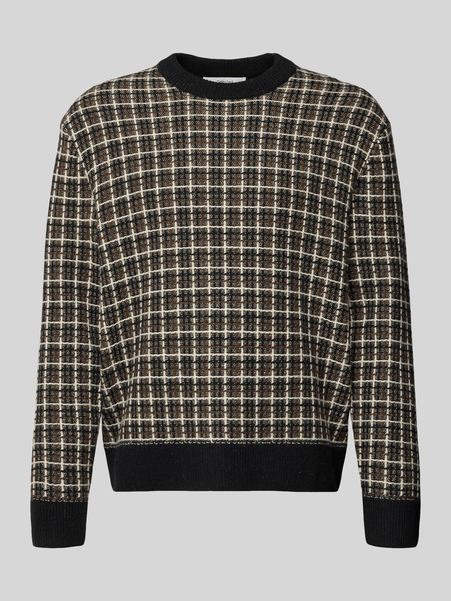 Selected Homme - Pullover - Dunkelbraun - Größe M