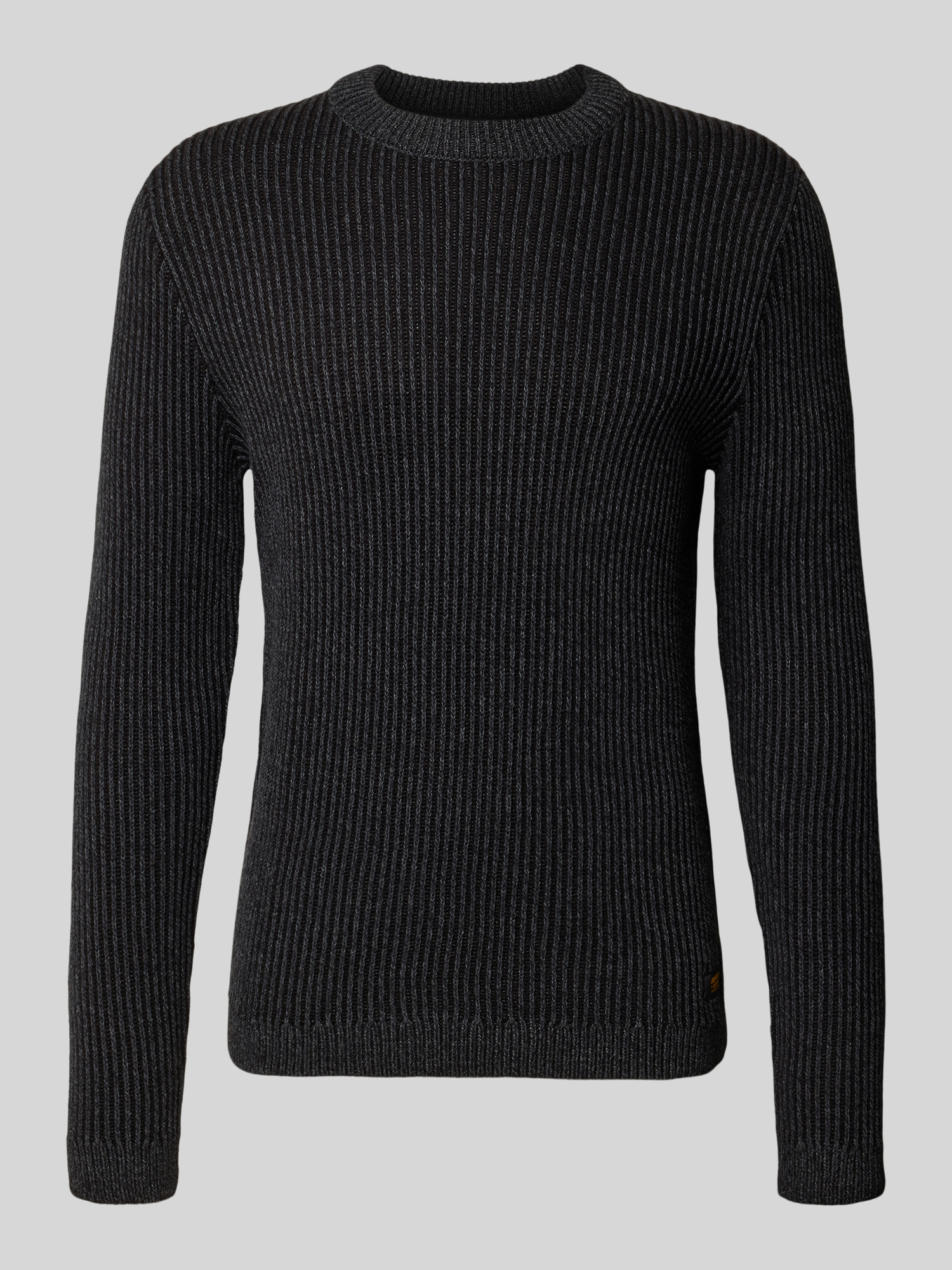 Jack & Jones Herren Schwarz Rundhalspullover "Jjedover Knit Crew Neck Sn", Gr. Xl, Strick, Obermaterial: 42% Baumwolle, 40% Polyacryl, 18% Polyes... - Bild 6