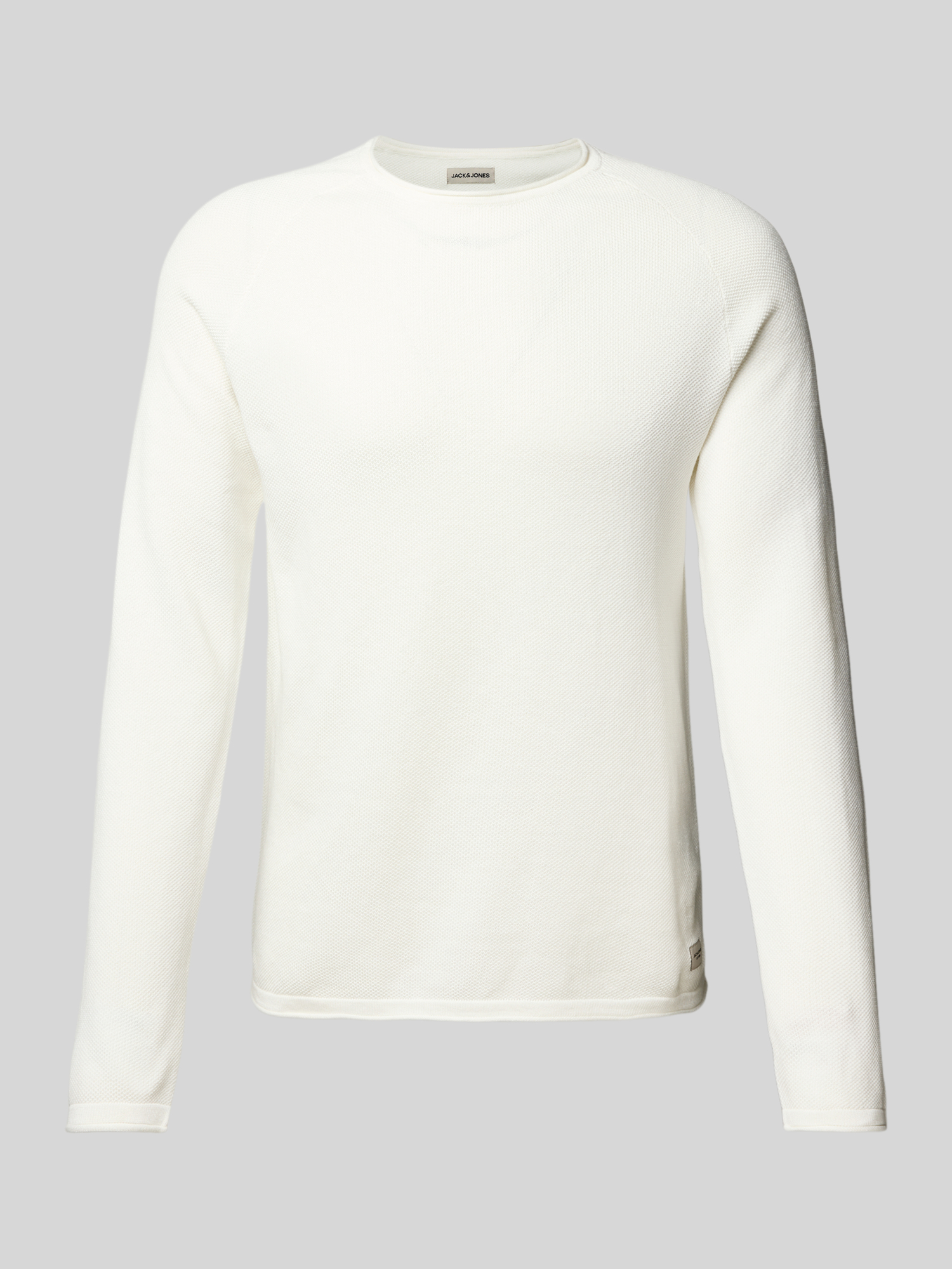 Jack&Jones - Jauhill Knit Crew Neck Noos Cloud Dancer - Gr. - S - Bild 10