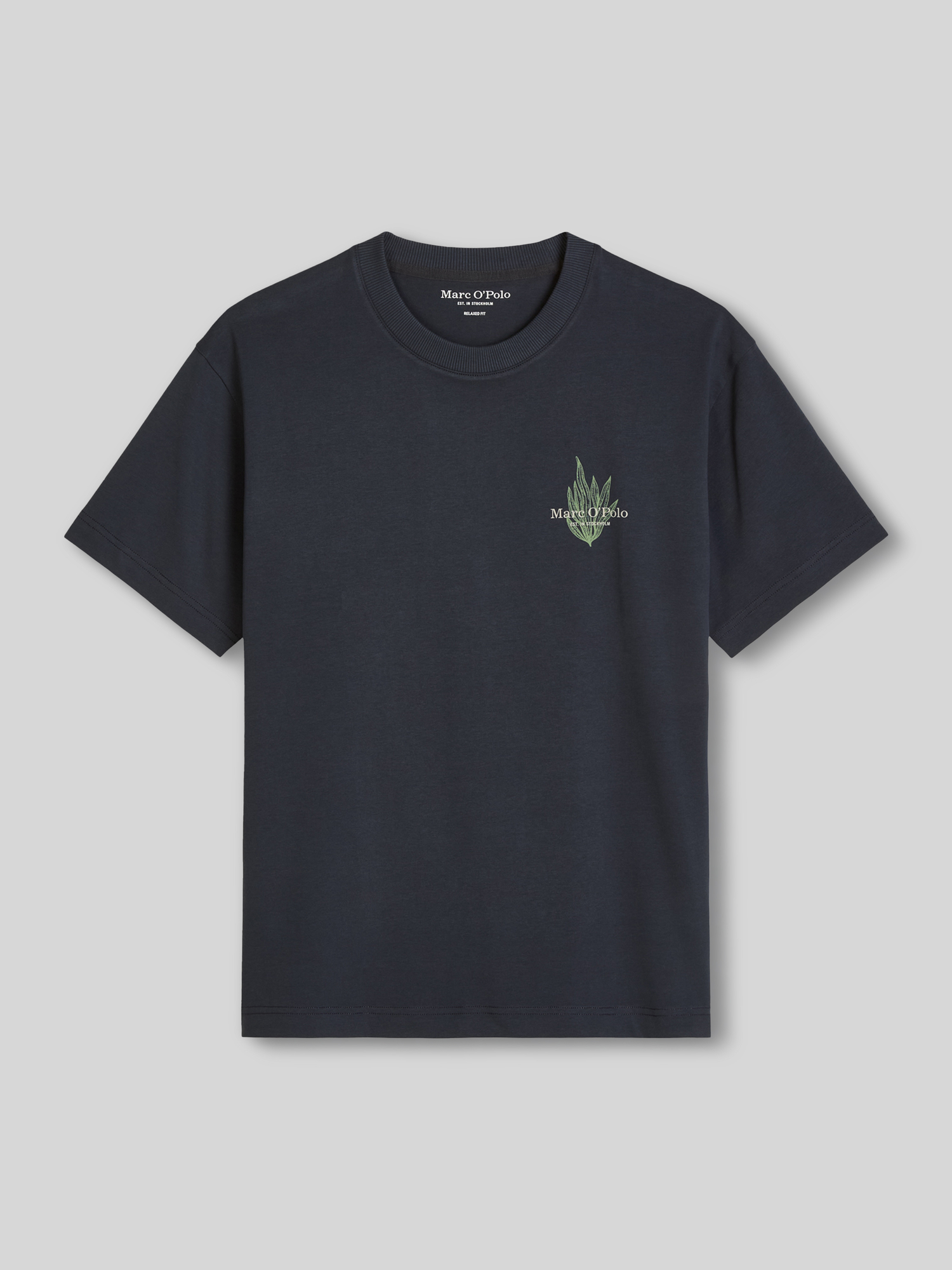 Marc O'Polo - Herren - T-Shirt - L - Marine