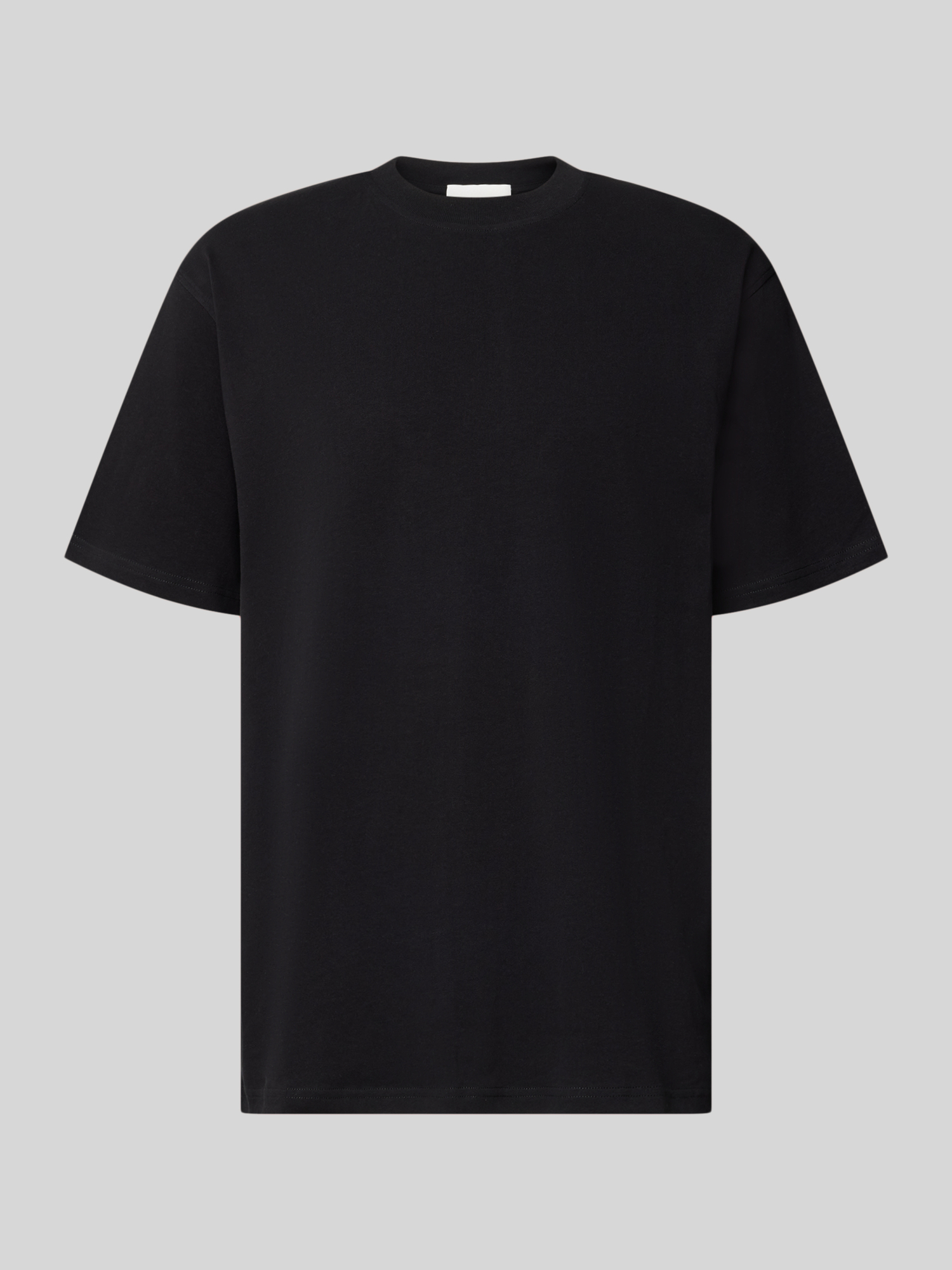 Armedangels Noir Dickes T-Shirt Maarkos - Bild 5