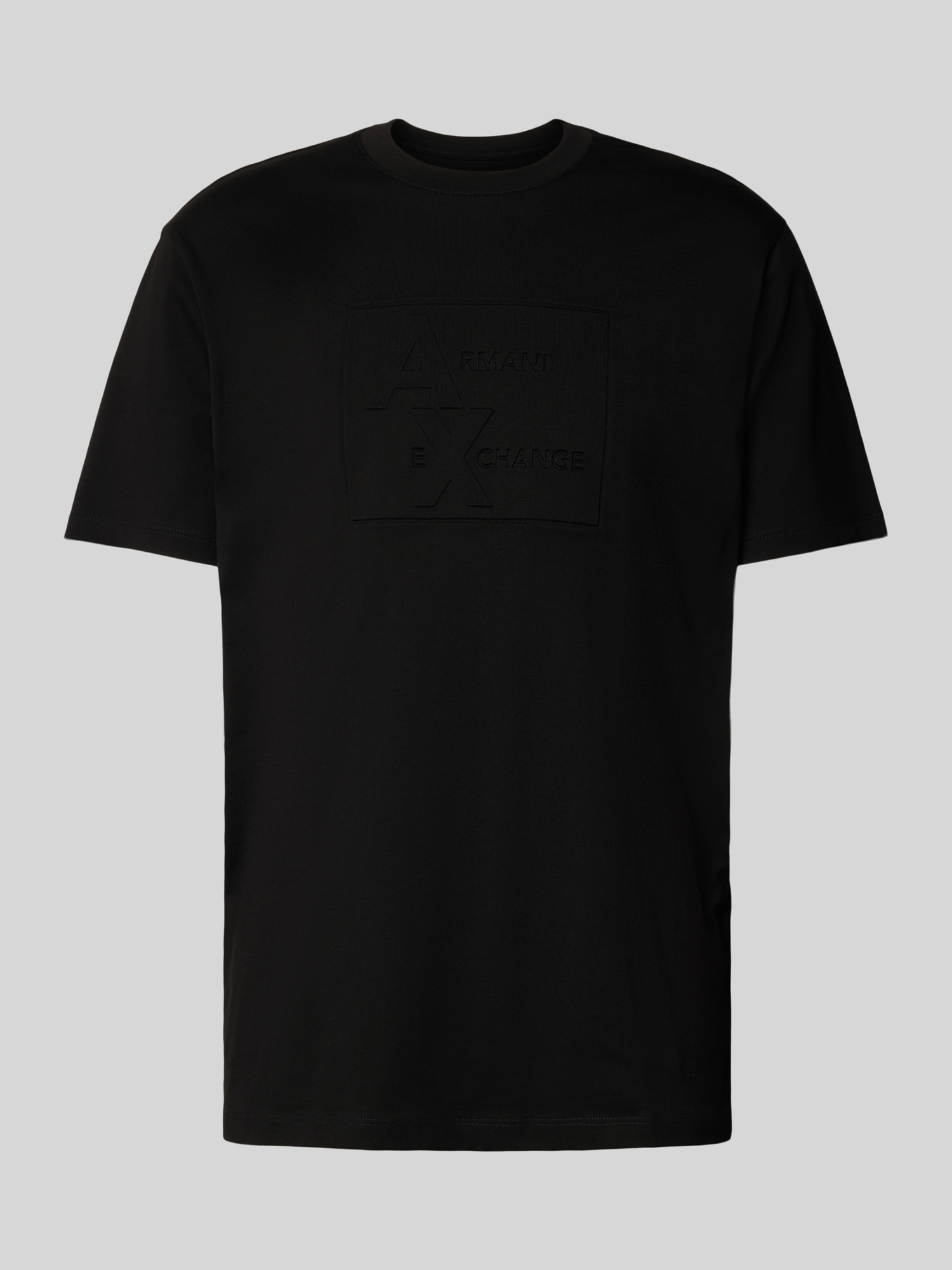 Armani Exchange - Herren T-Shirt - Baumwolle - L - Schwarz