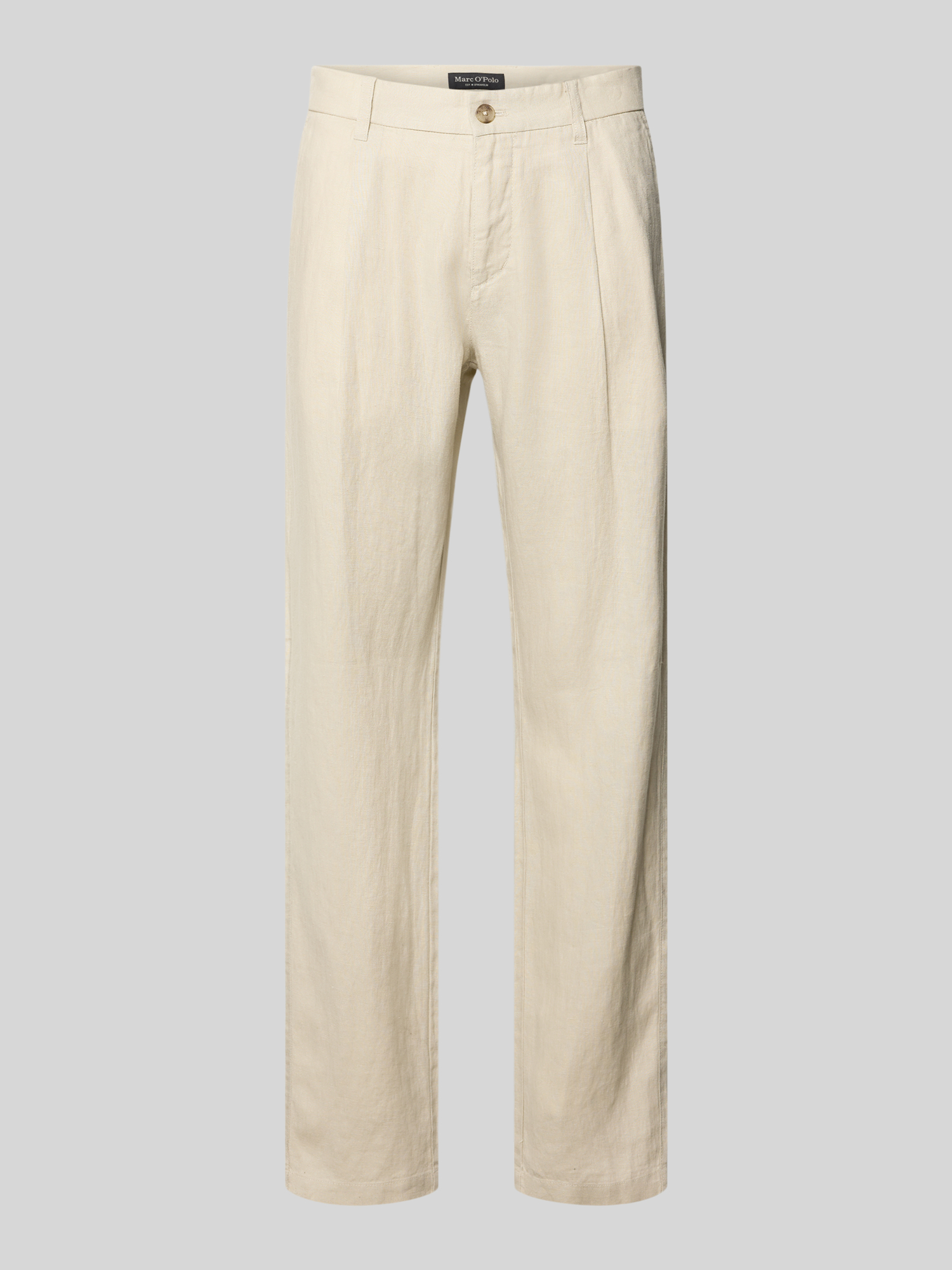 VAN GRAAF Marc O'polo Herren Kitt Leinenhose Leinen (100%) Beige, Größe 32-32 - Bild 5