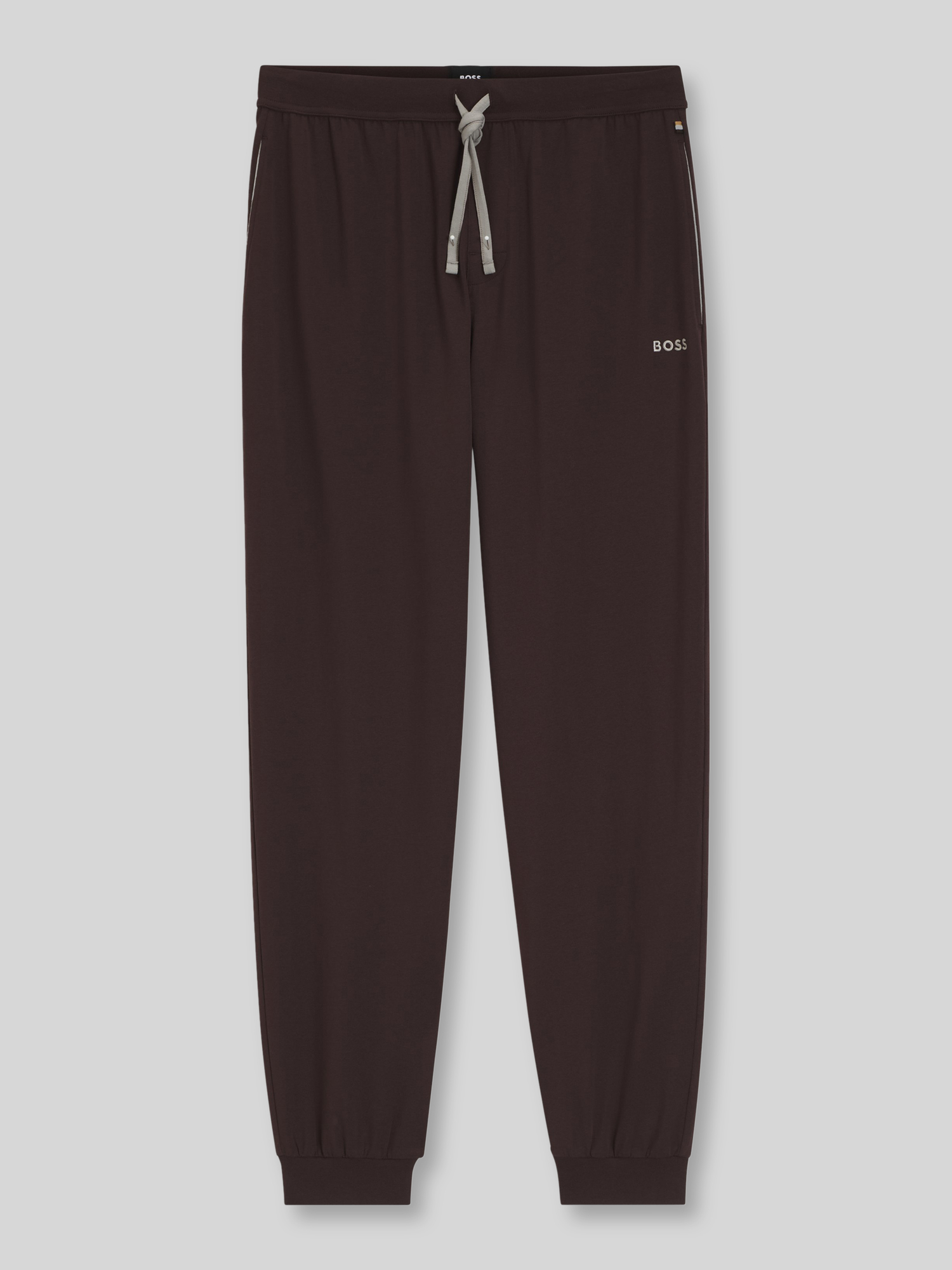 BOSS - Herren - Sweathose - L - Dunkelbraun
