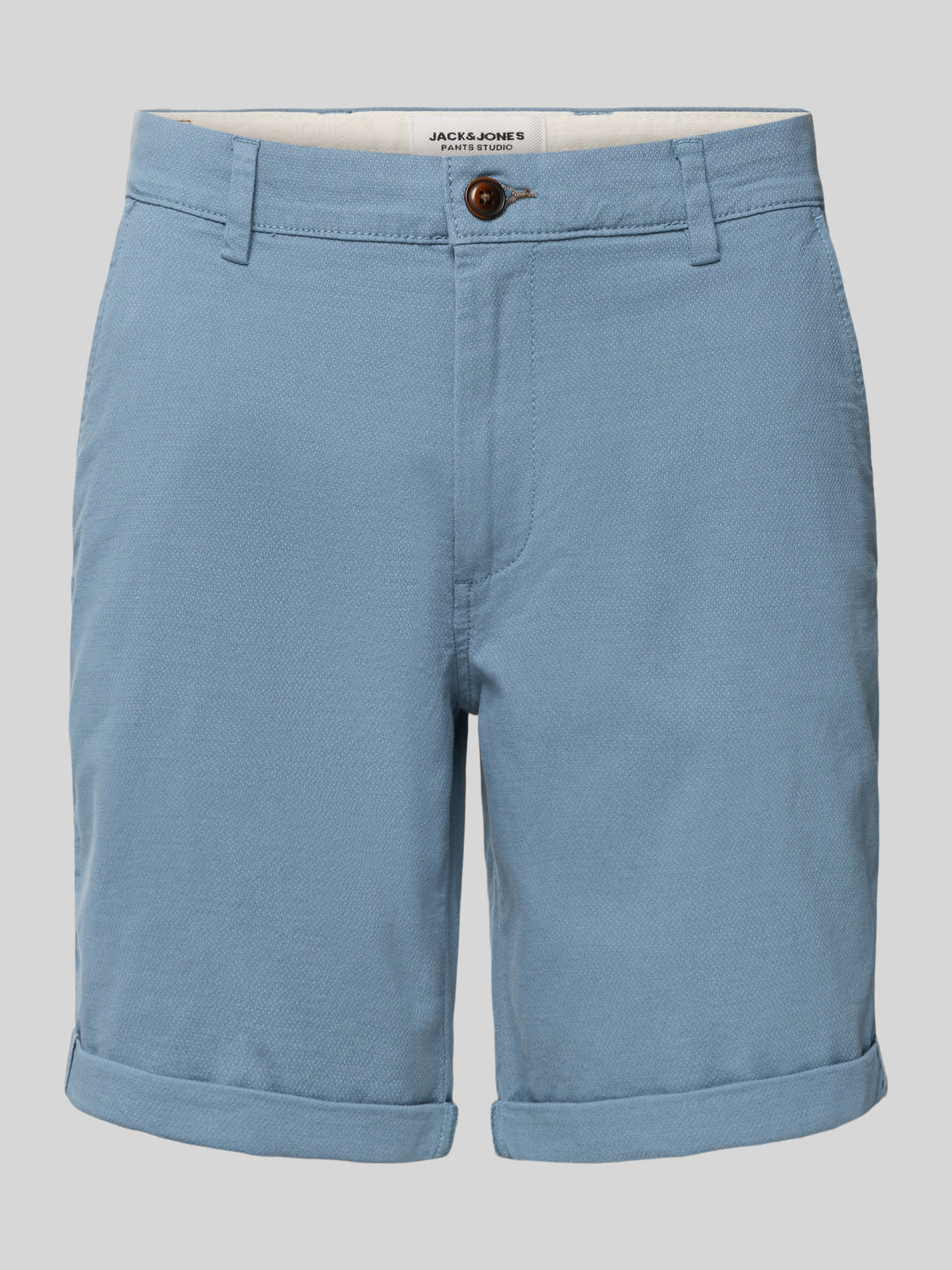 Jack & Jones Herren Bermudas Regular Fit Blau Größe S Elasthan