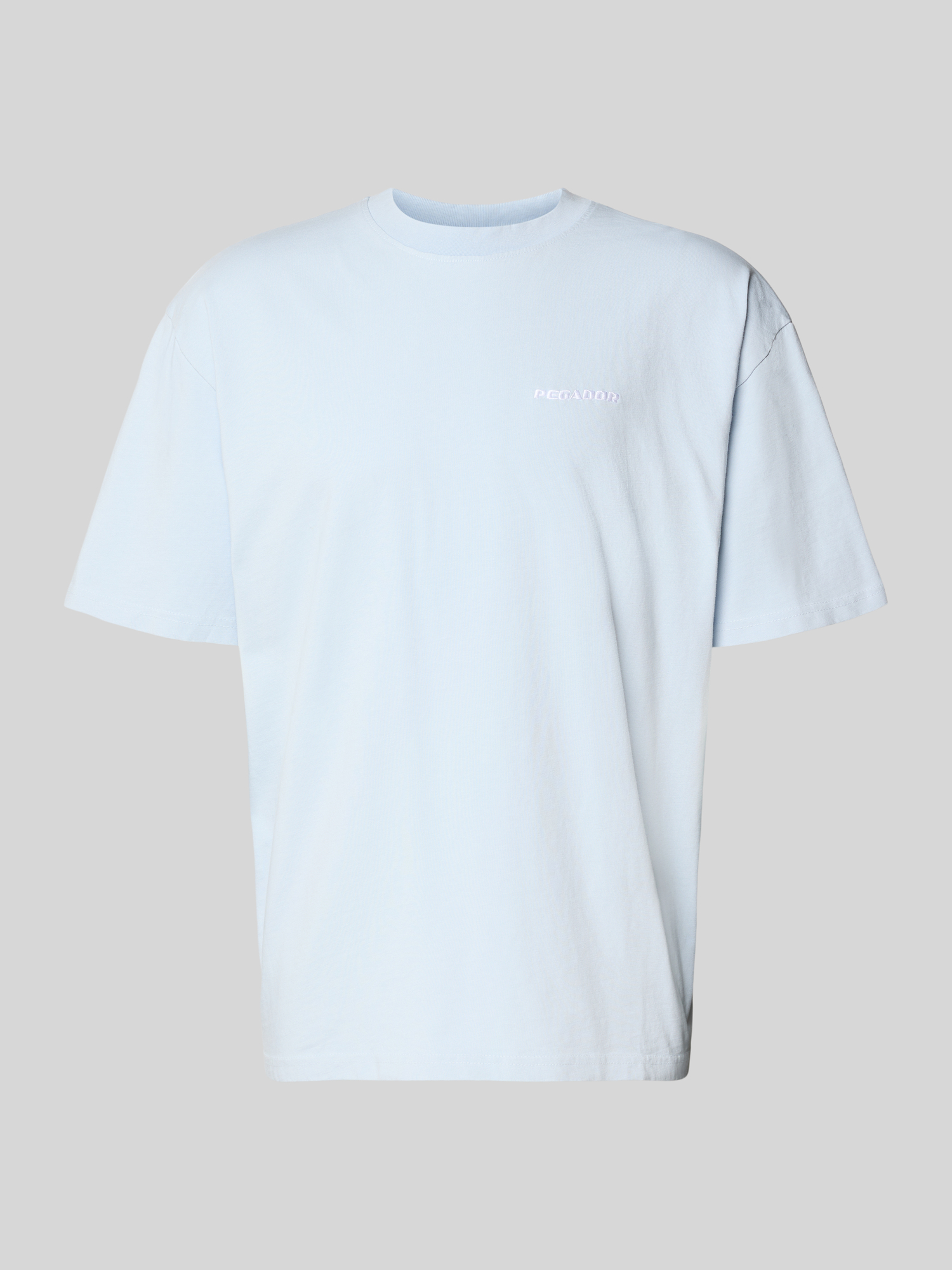 PEGADOR - Herren - T-Shirt - XXL - Hellblau - Oversized