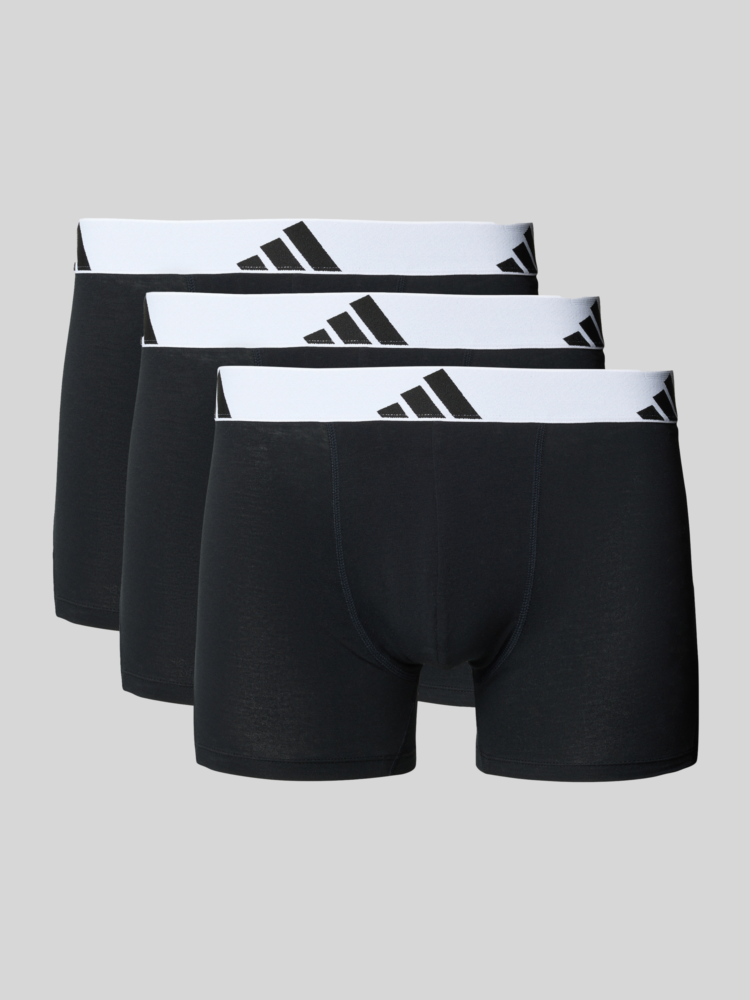 adidas Herren Trunk (3 Pack) - Active Flex Cotton - Boxershorts | Bequeme Unterwäsche - Bild 3