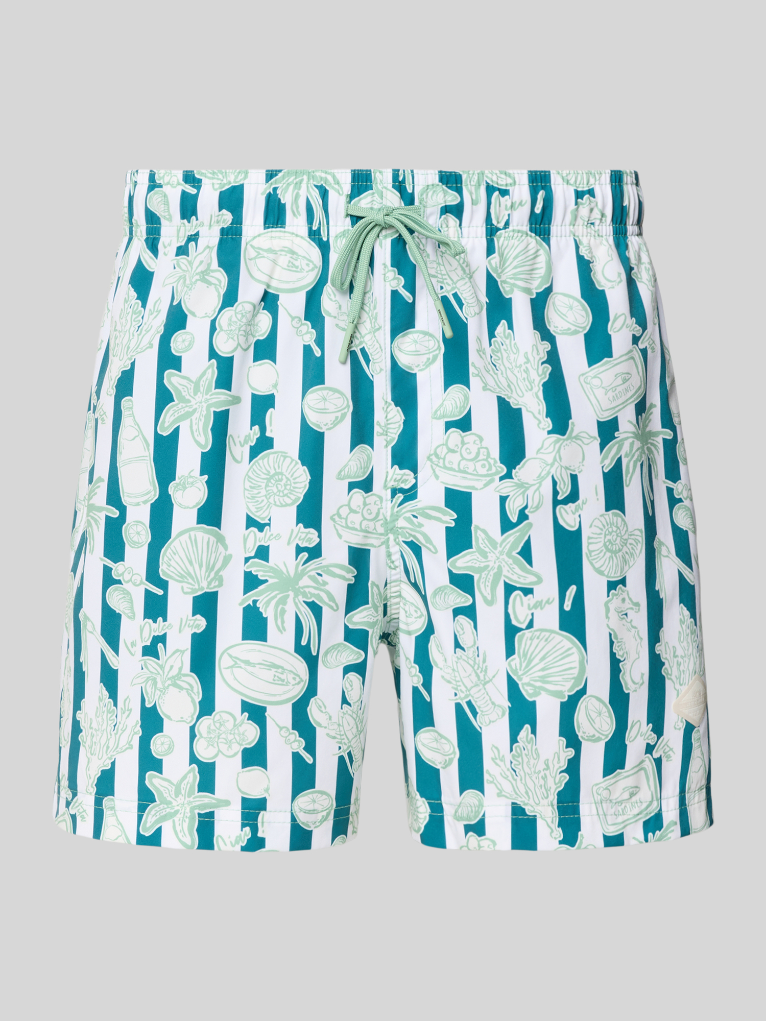 Jack & Jones Herren Badeshorts - Mint - S