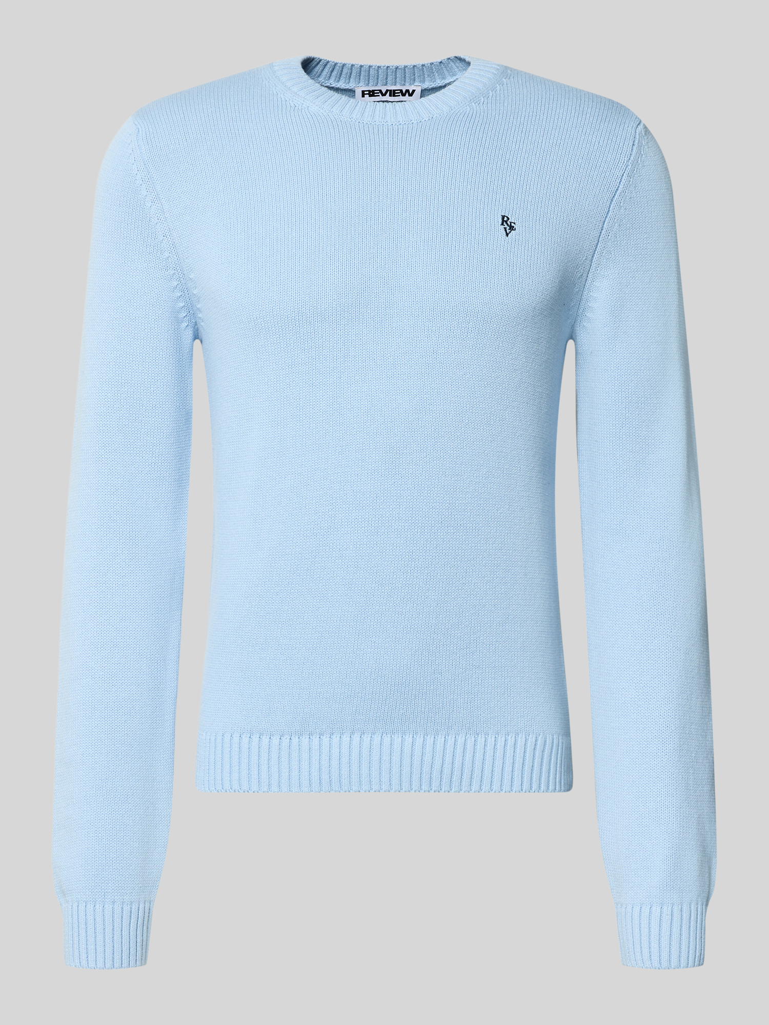REVIEW - Herren - Pullover - L - Eisblau