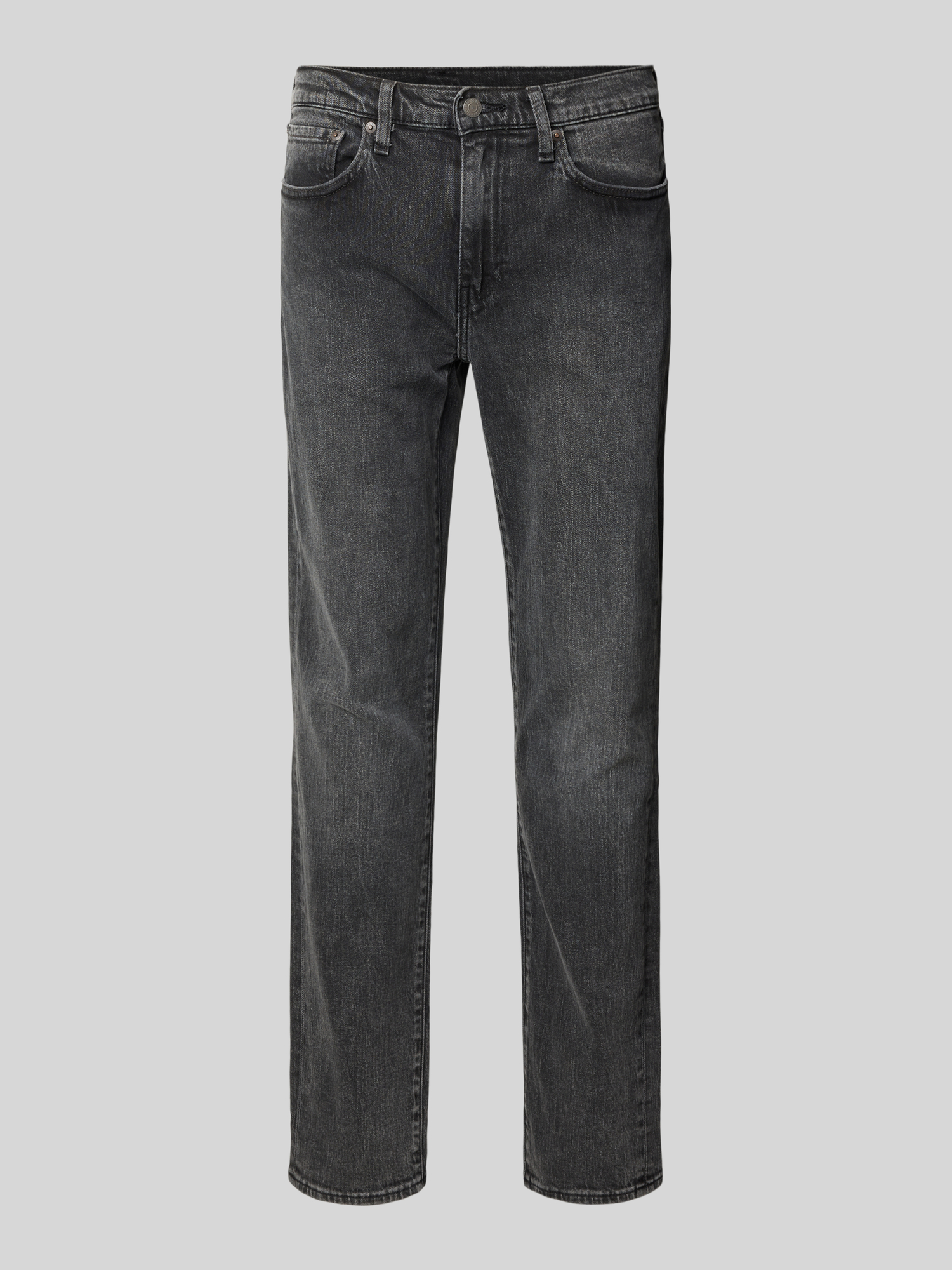 Levi's® Herren Slim Fit Jeans 32/32 Dunkelgrau Elasthan