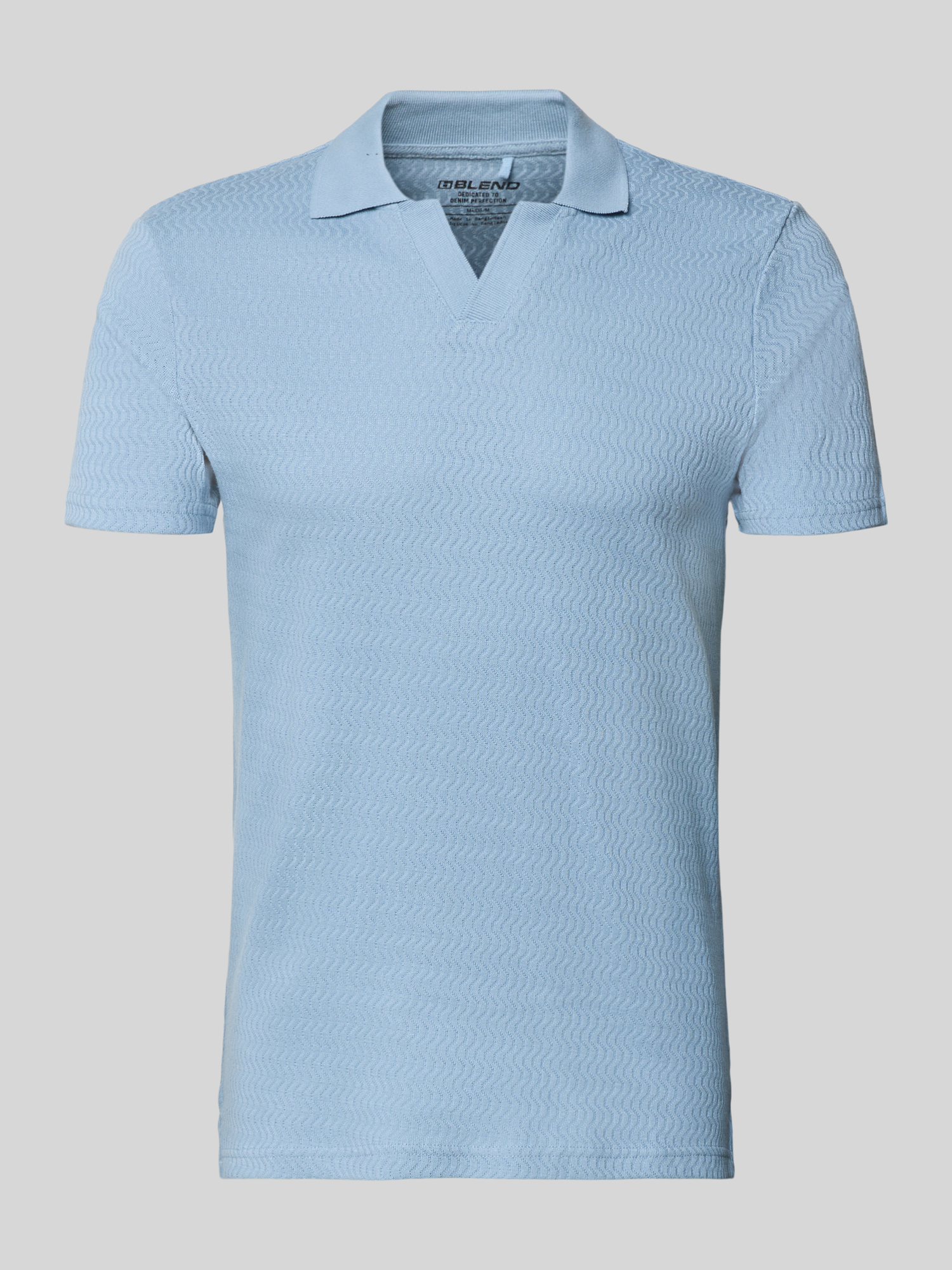 Blend Herren Poloshirt Gr. XL Jeansblau