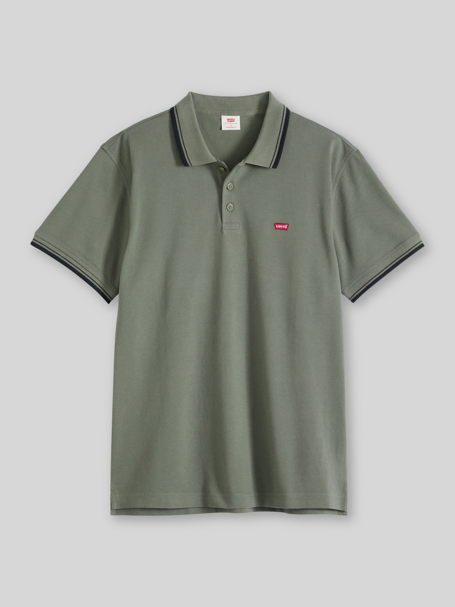 Levi's® Herren Poloshirt - Oliv - M