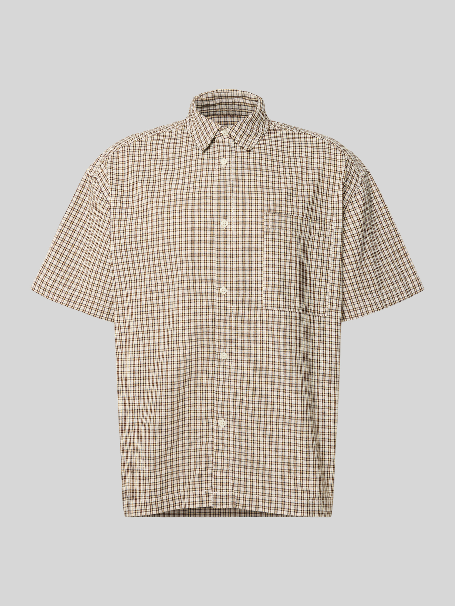 Only & Sons Herren Hemd Baumwolle Hellbraun Größe M