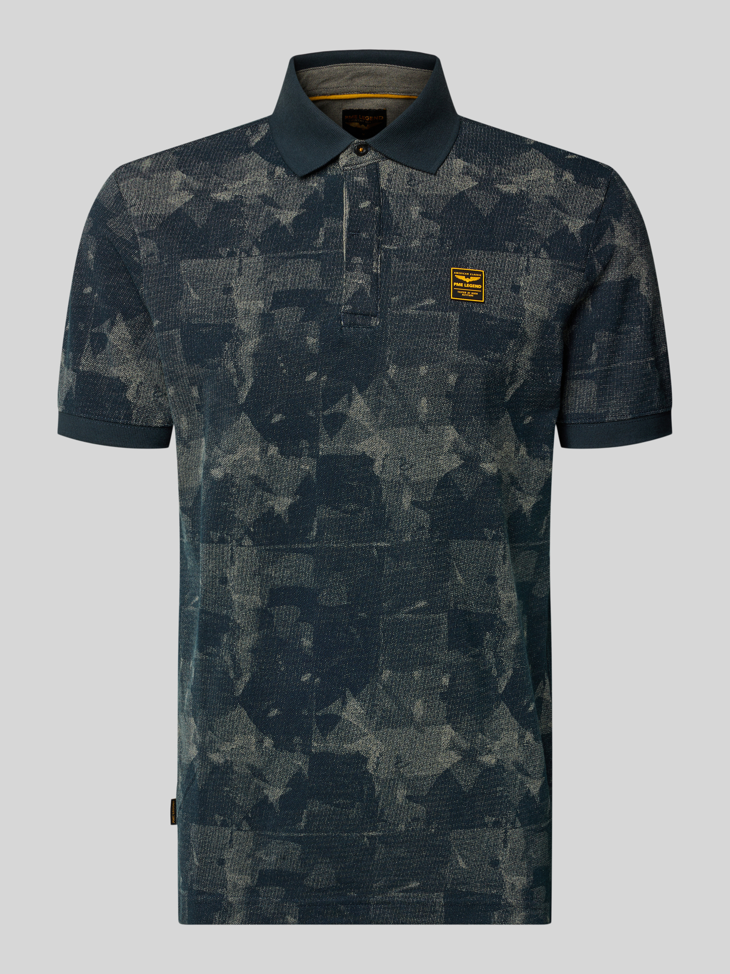 PME Legend Herren Polo Shirt Slim Fit Anthrazit Baumwolle Größe XXL
