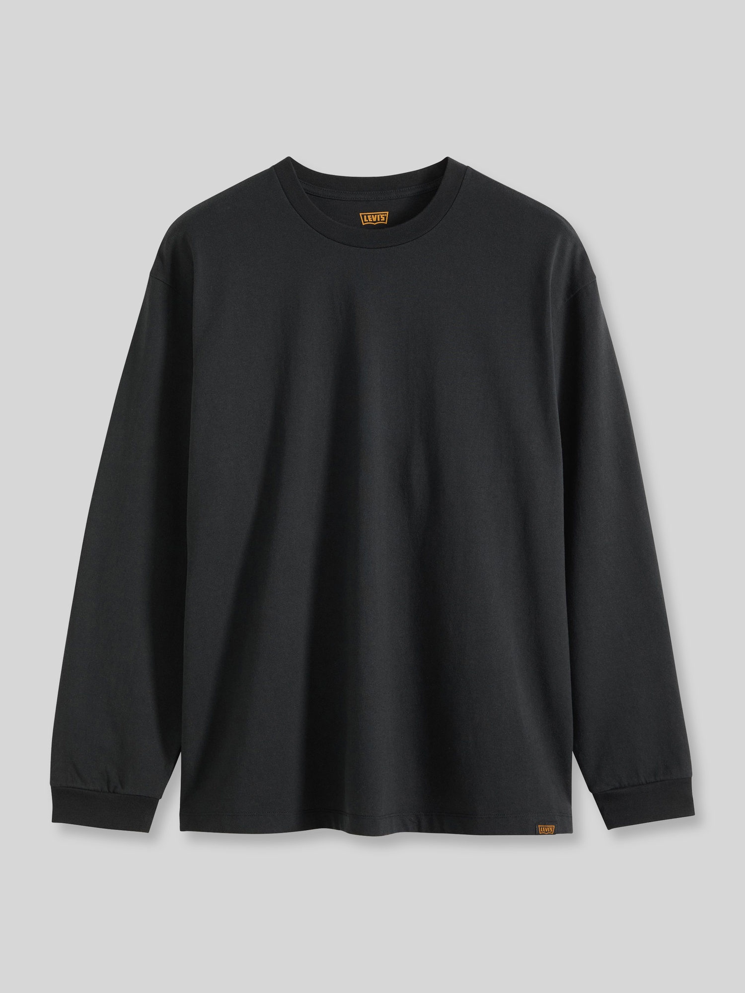 Levi's® Herren Schwarz Langarmshirts, Gr. L