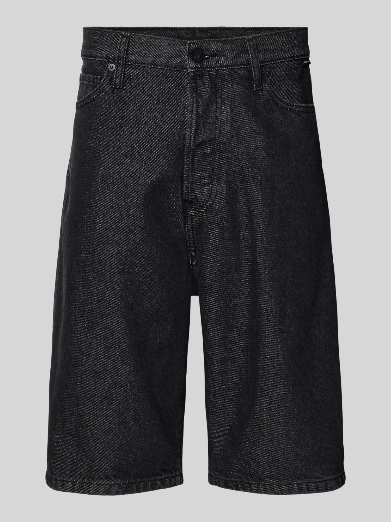 ARMEDANGELS Herren Loose Fit Jeansshorts Größe 33 Dunkelgrau