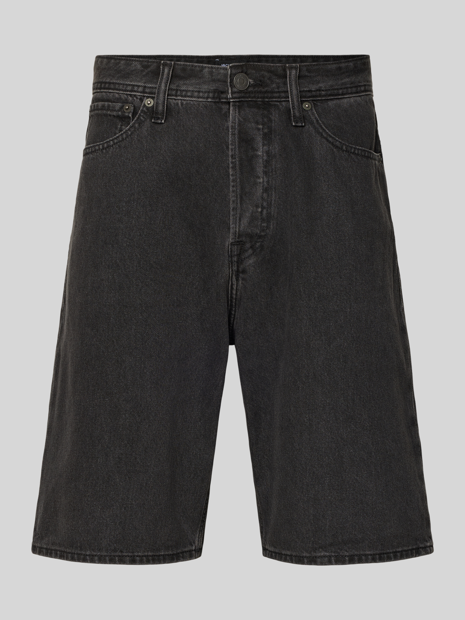 Jack & Jones Herren Jeansshorts Baggy Fit Alex XL Schwarz