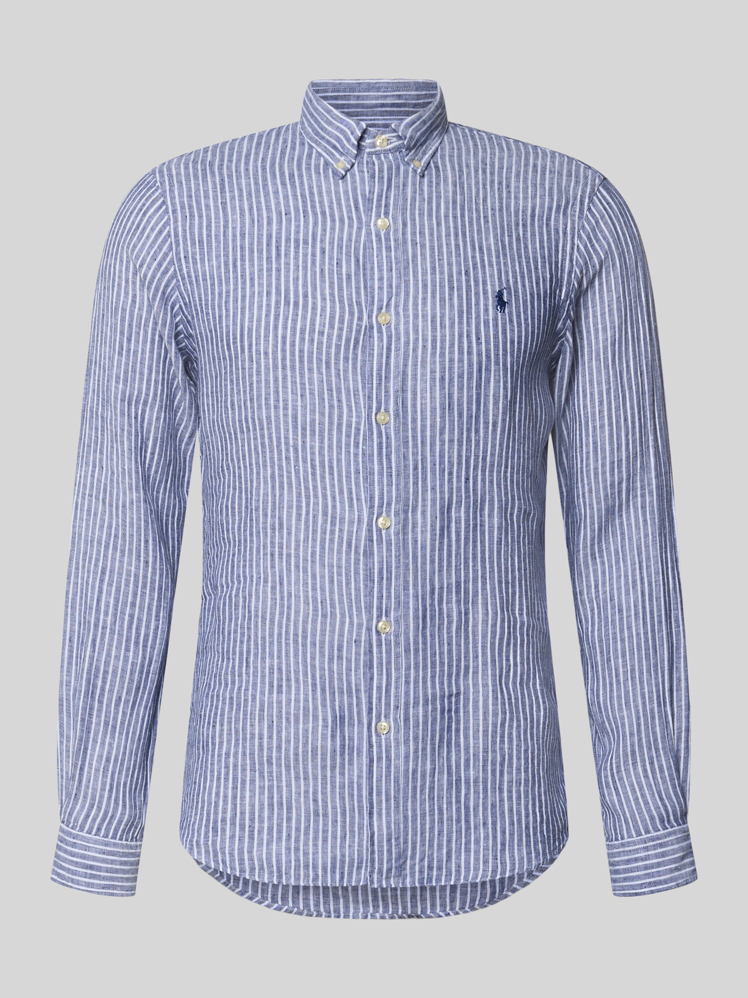 Polo Ralph Lauren - Herren Freizeithemd - Leinen - Marine - M