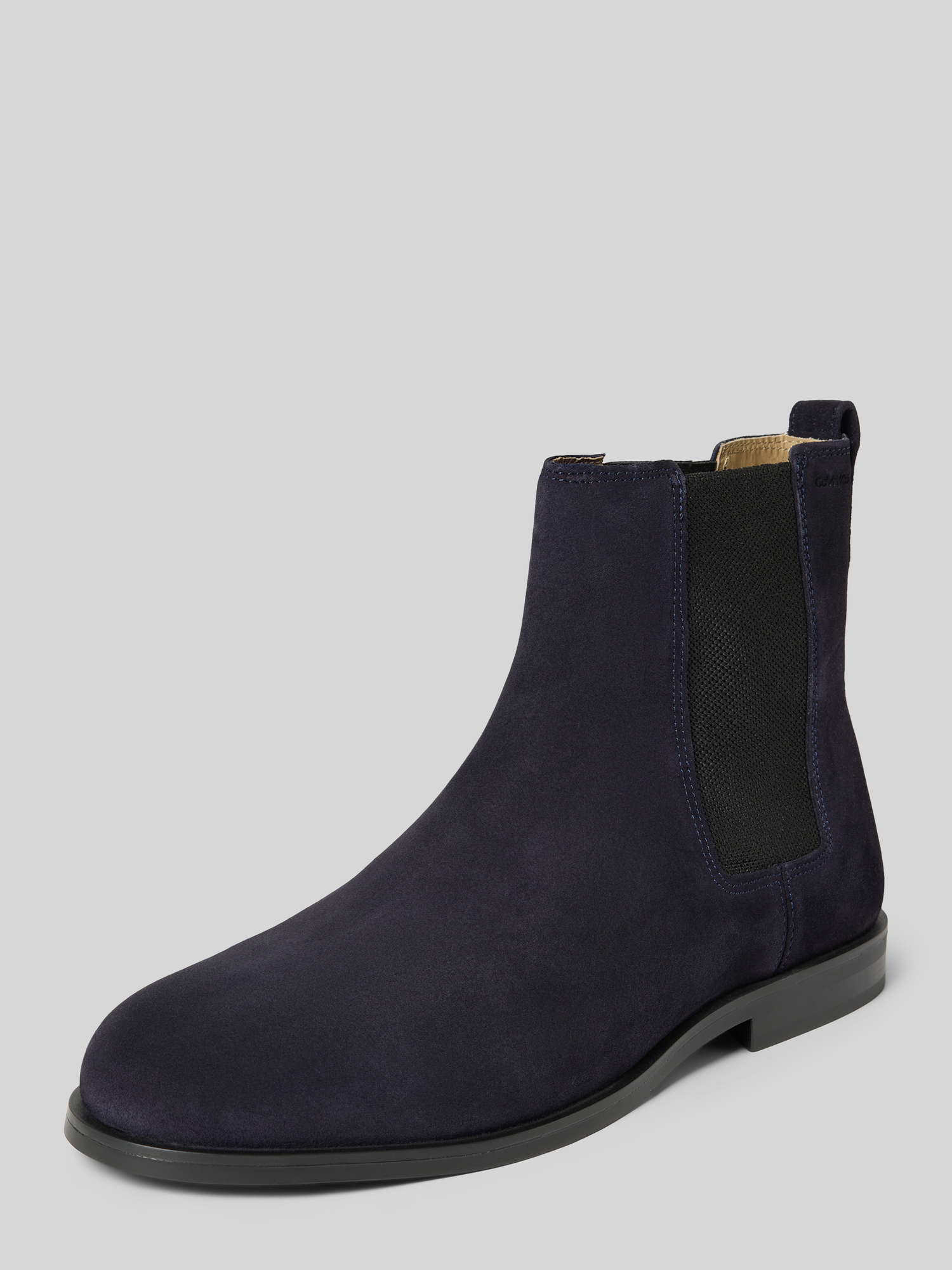 CK Calvin Klein - Herren - Chelsea Boot - Größe 45 - Marine - Leder