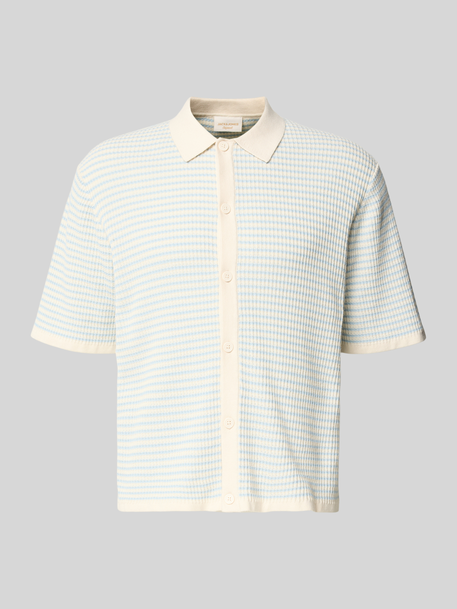Jack & Jones - Poloshirt - Herren - Hellblau - Gr. XL - 100% Baumwolle