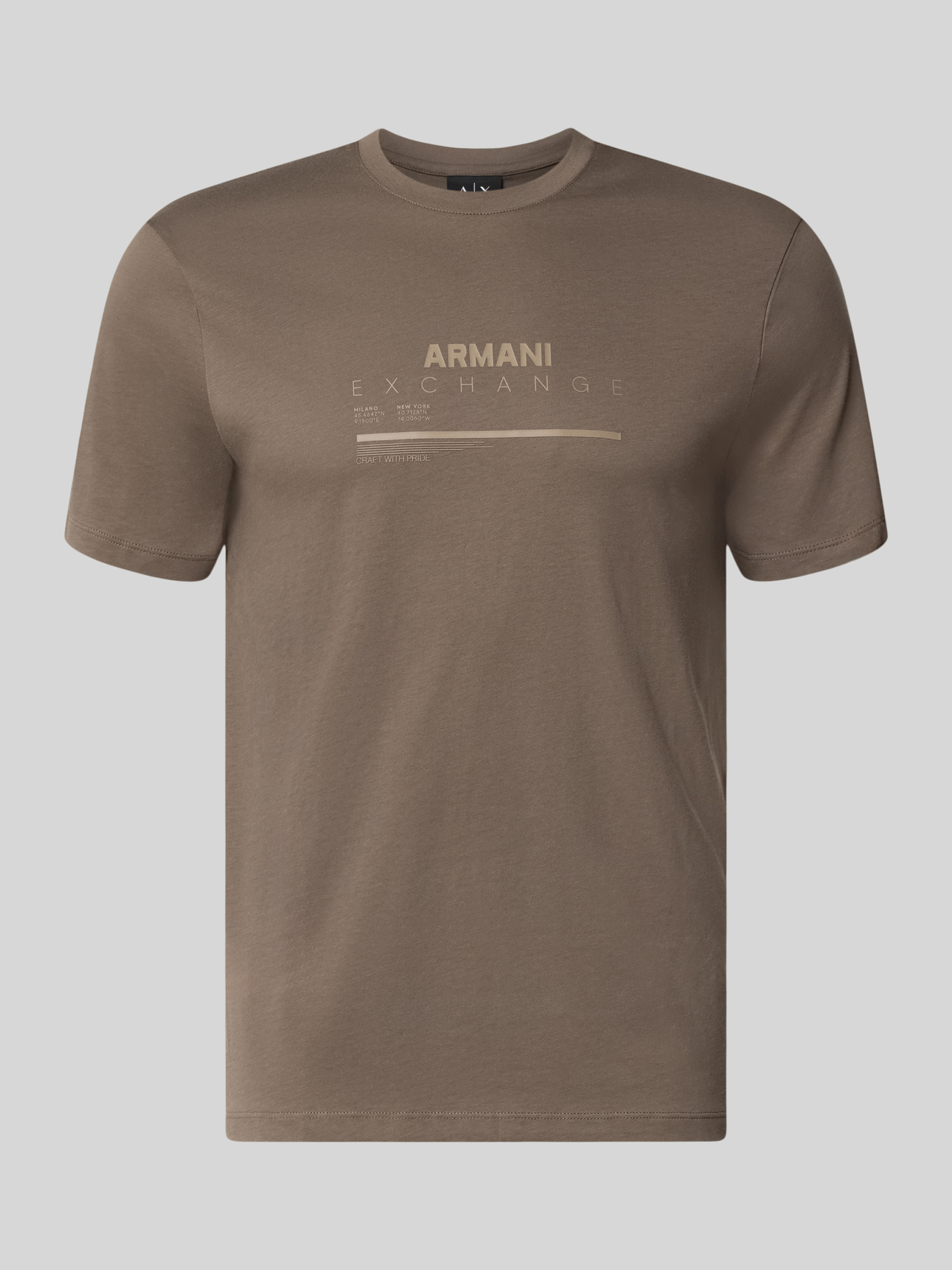 Armani Exchange - Herren - T-Shirt - XL - Beige