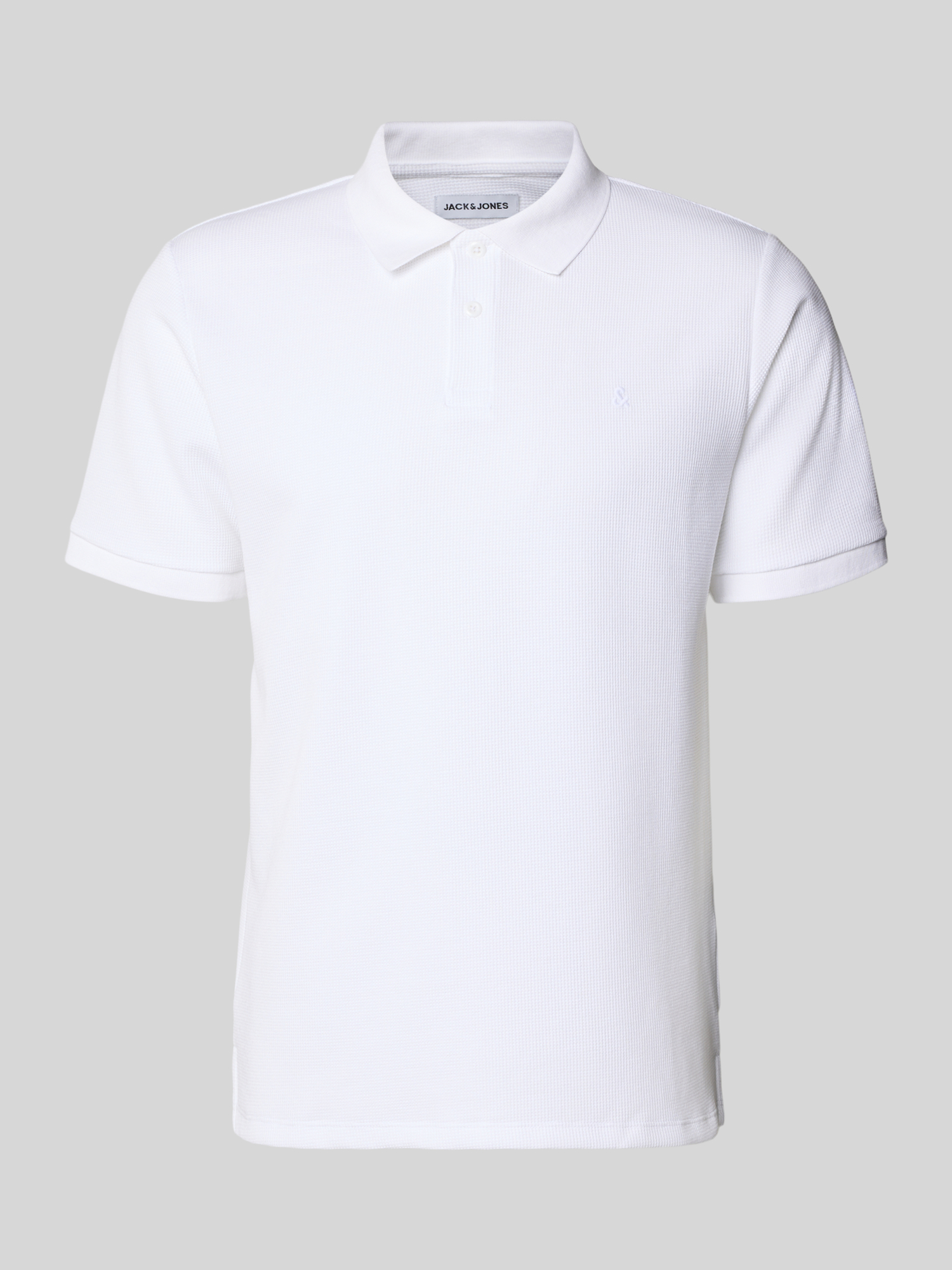 Jack & Jones Herren Weiß "Jjeaustin Polo Ss Noos" Materialmix, Regular Fit - Bild 12