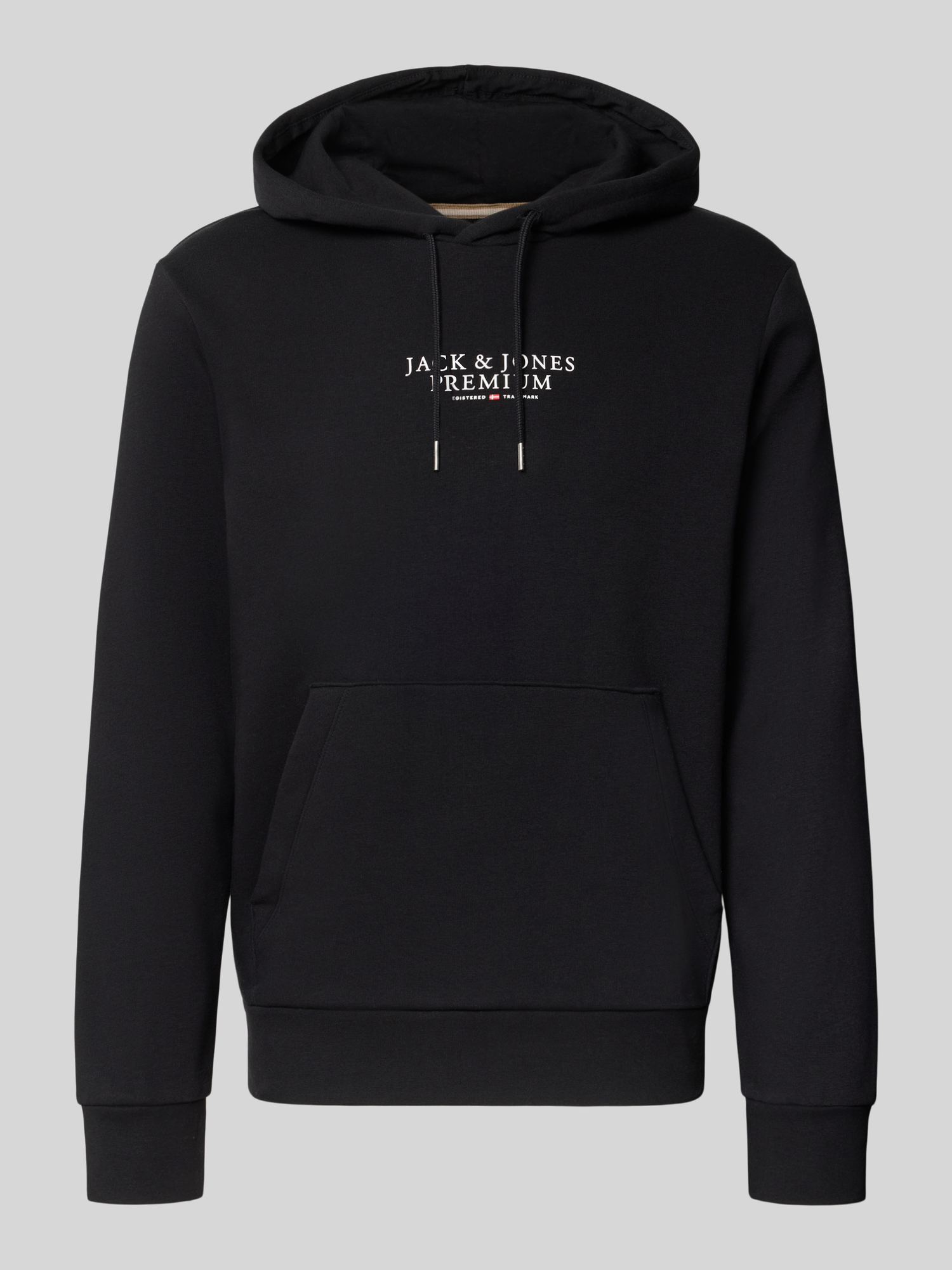 Jack & Jones Herren Hoodies Schwarz Gr. Übergröße XXL - Bild 2