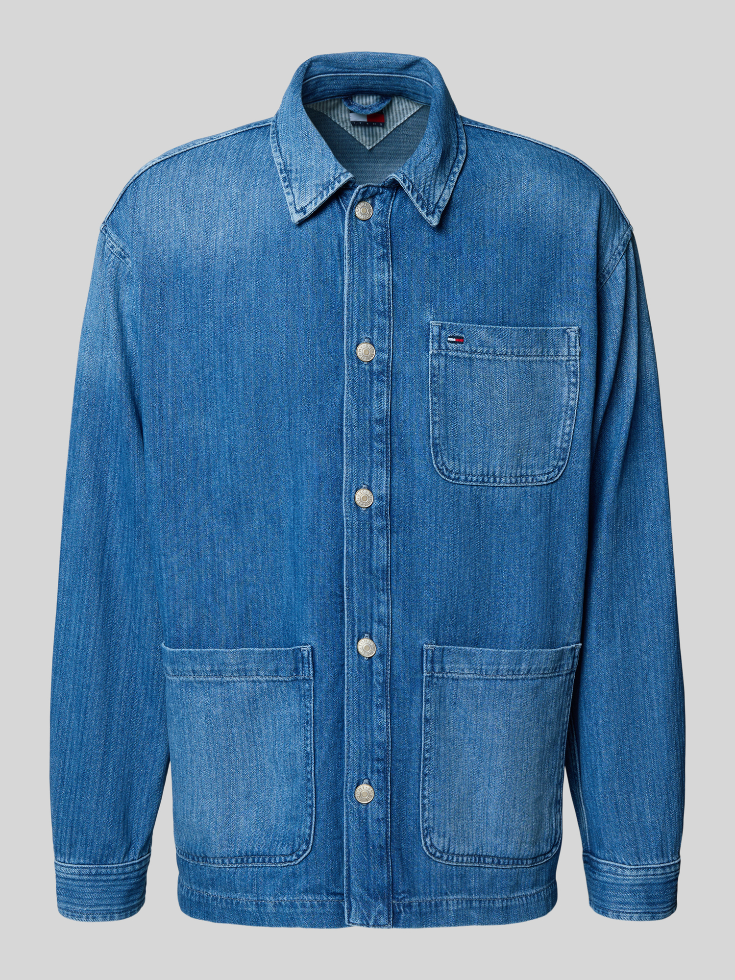 Tommy Jeans - Herren Jeansjacke - Blau - M