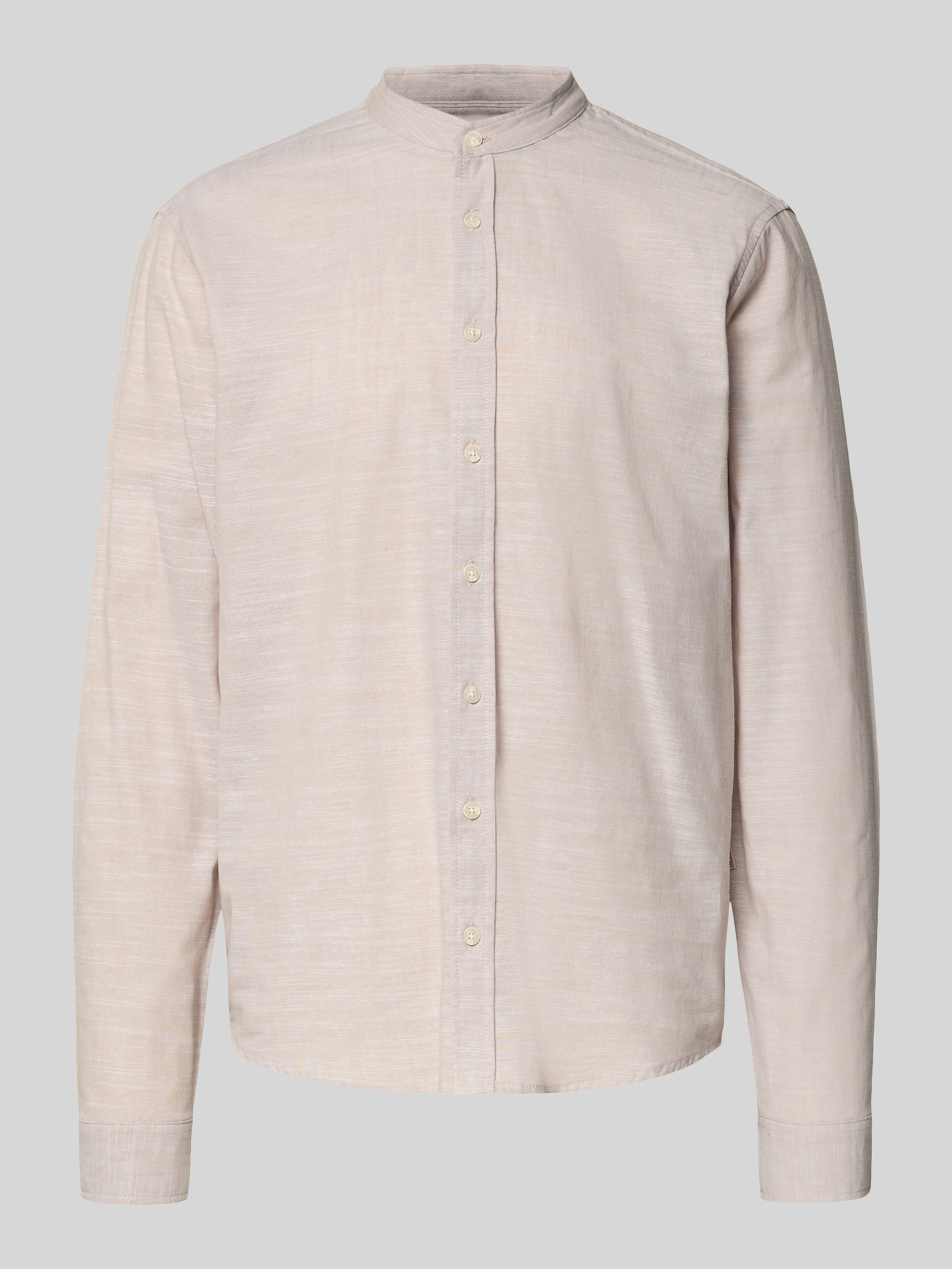 Blend Herren Freizeithemd Regular Fit Baumwolle Sand Gr. XL