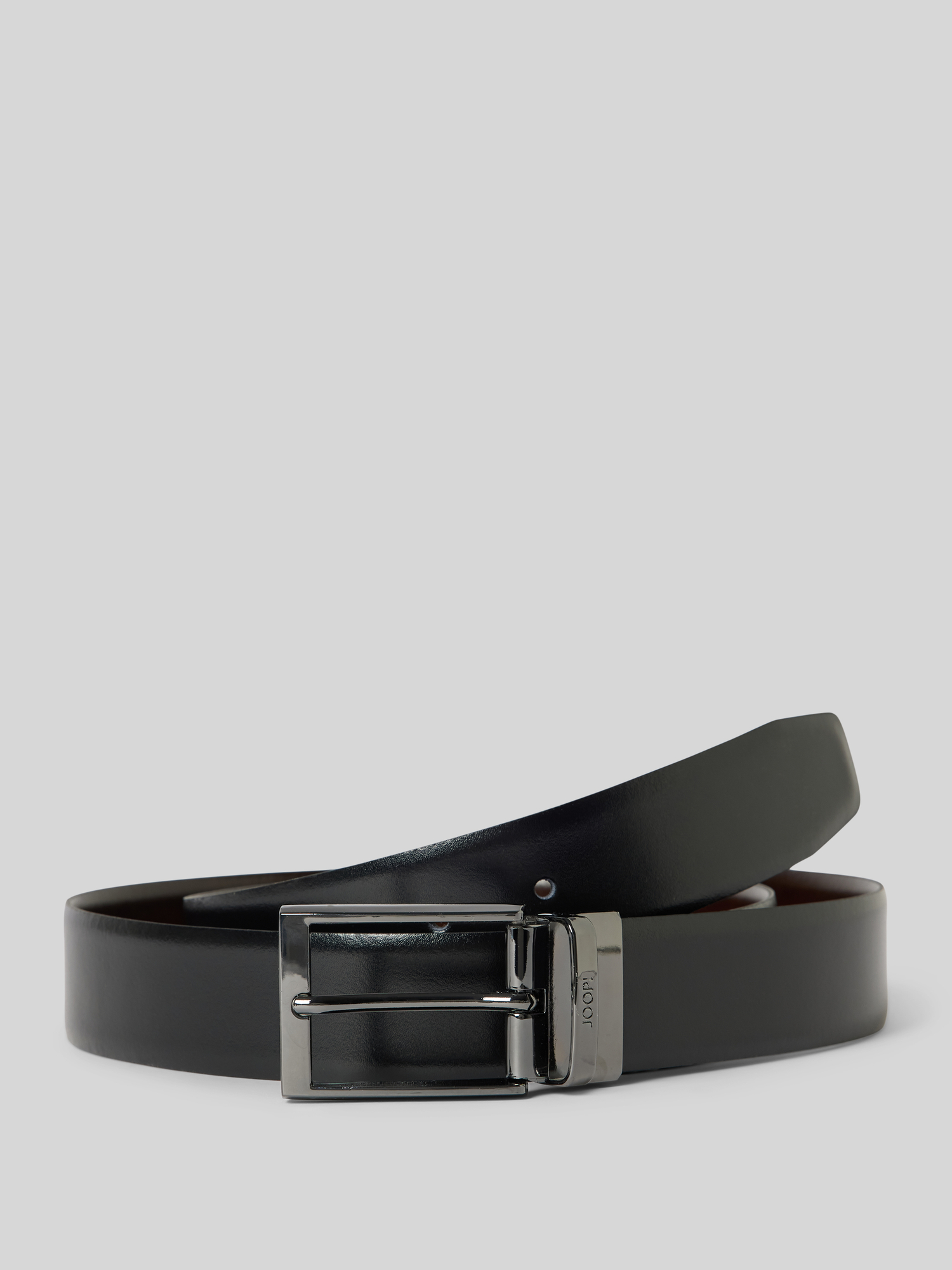 JOOP! Collection - Ledergürtel - Herren - Dunkelbraun - Größe 85