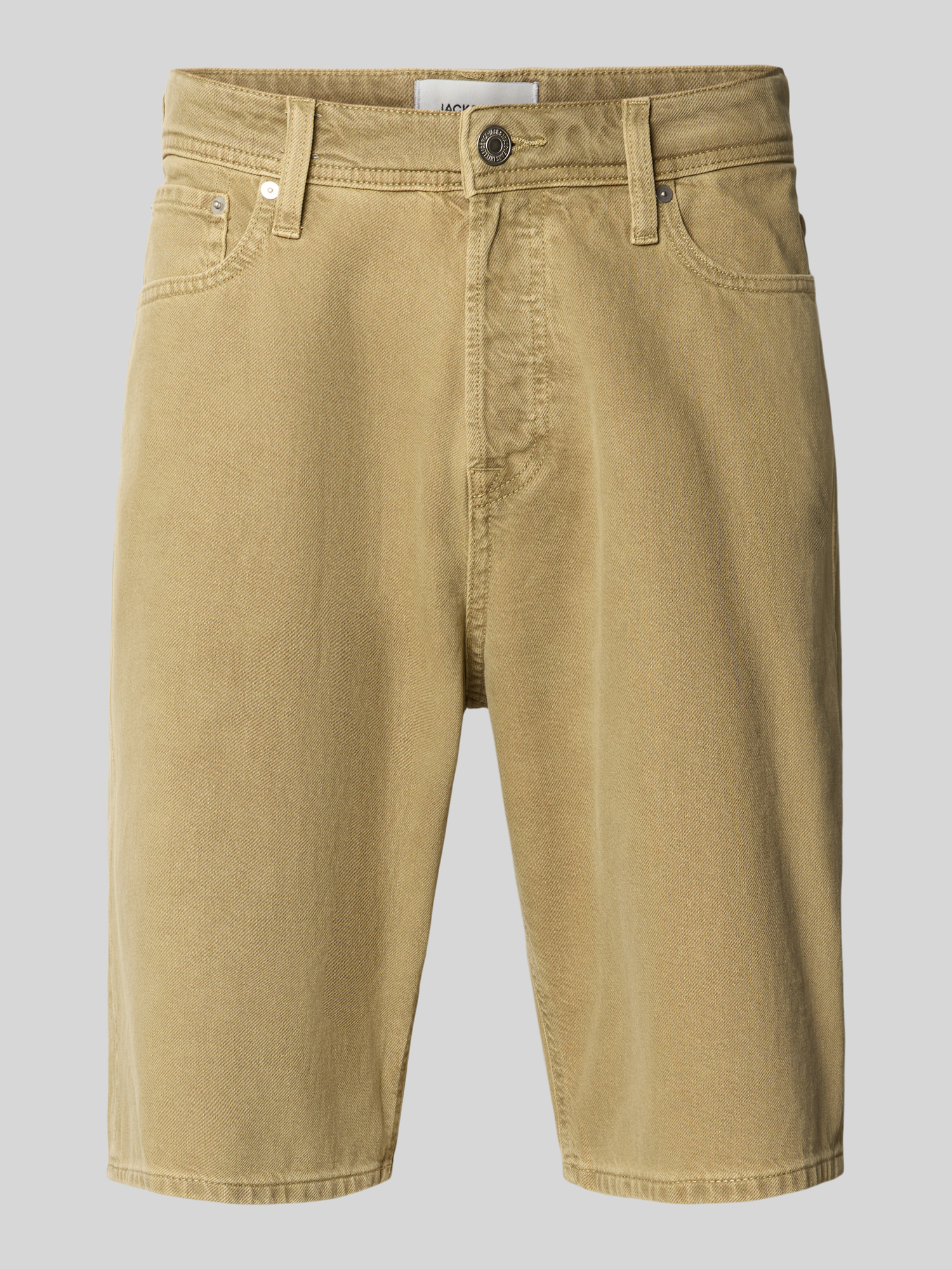 Jack & Jones Herren Jeansshorts Baggy Fit ALEX L Beige