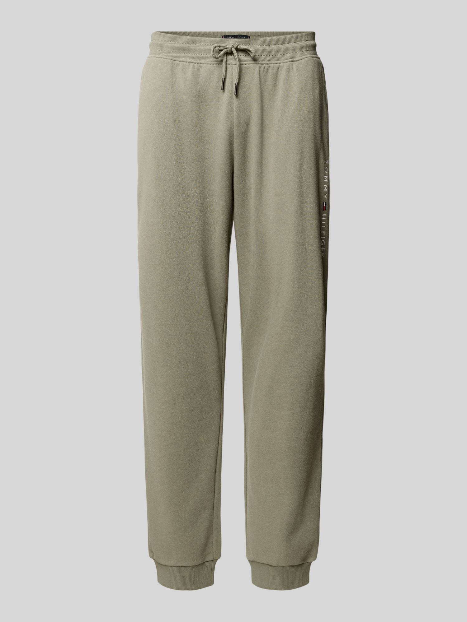 Tommy Hilfiger Herren Sweathose Regular Fit Khaki Gr. XL