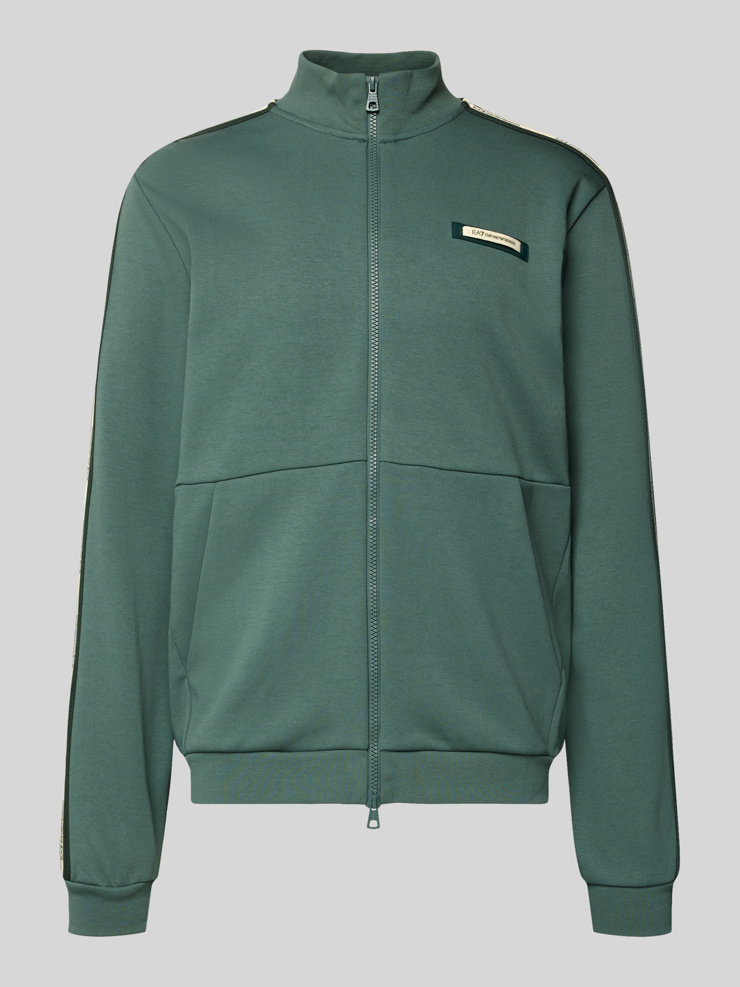 EA7 Emporio Armani Herren Sweatjacke Grün XXL