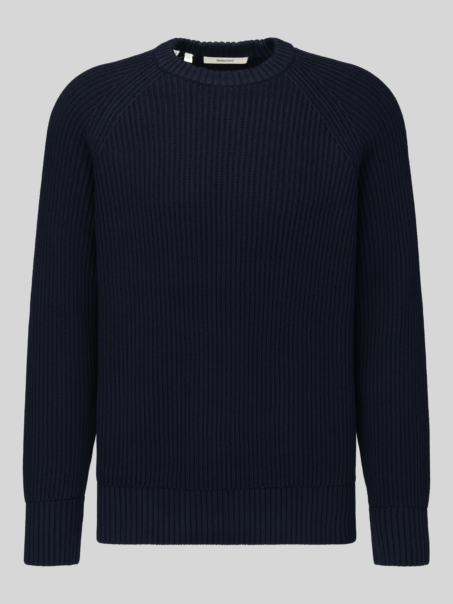 Selected - Herren - Pullover - Rundhalsausschnitt - XL - Marine