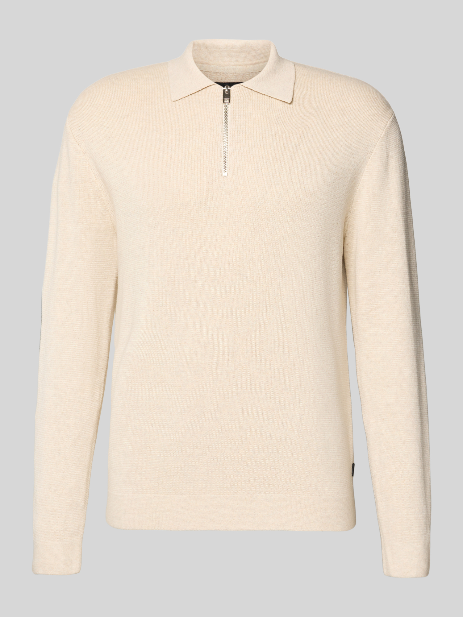Jack & Jones Premium Herren Pullover Regular Fit Baumwolle L Offwhite Melange