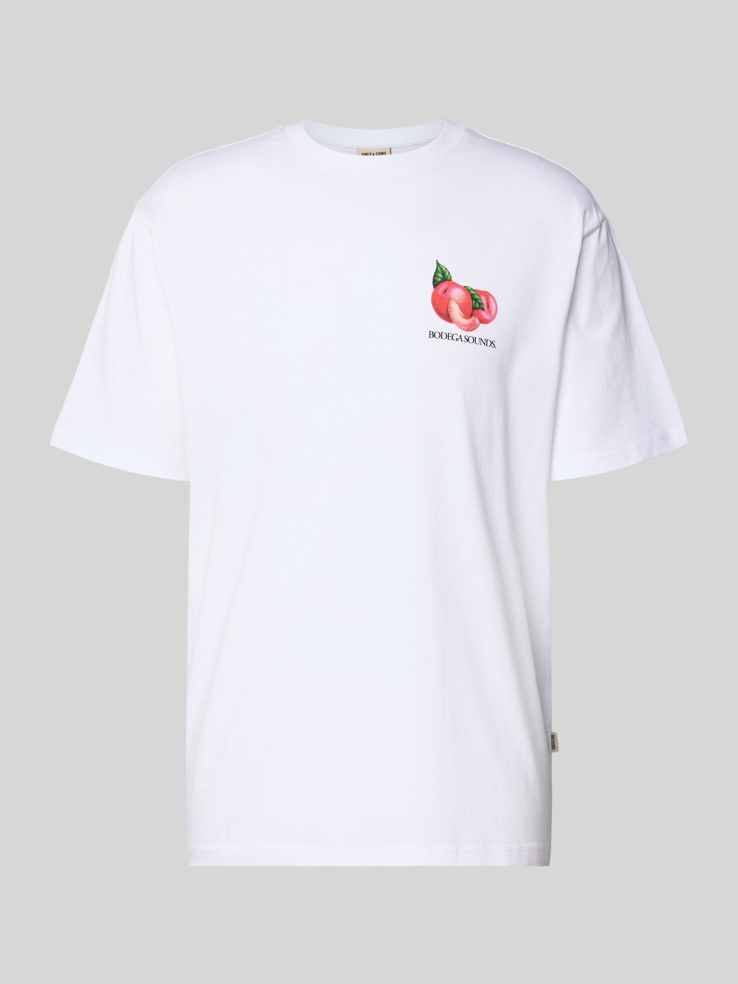 Only & Sons Herren T-Shirt - Gr. XL - Weiss