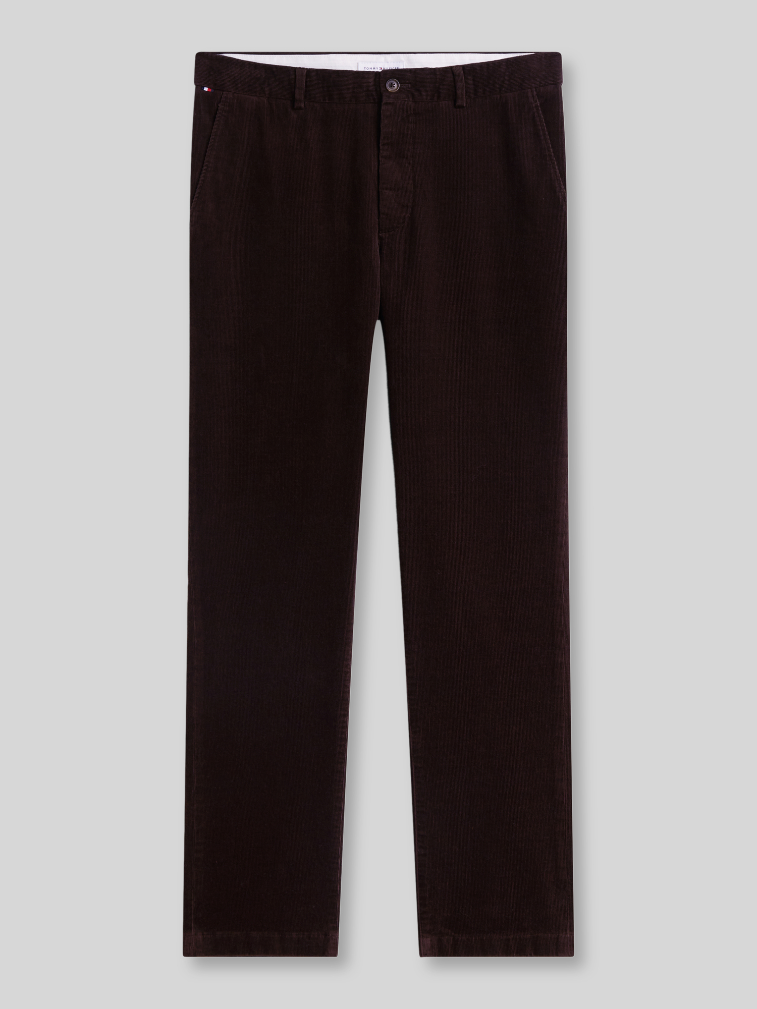 Tommy Hilfiger Herren Schoko Cordhosen, Braun, Gr. 38/32