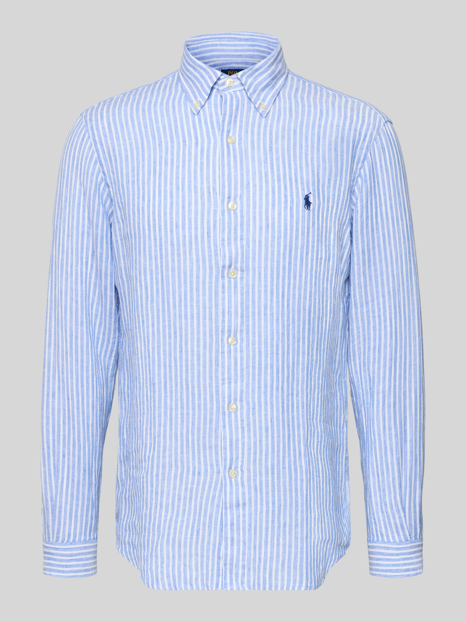Polo Ralph Lauren Herren Leinenhemd Größe M Blau