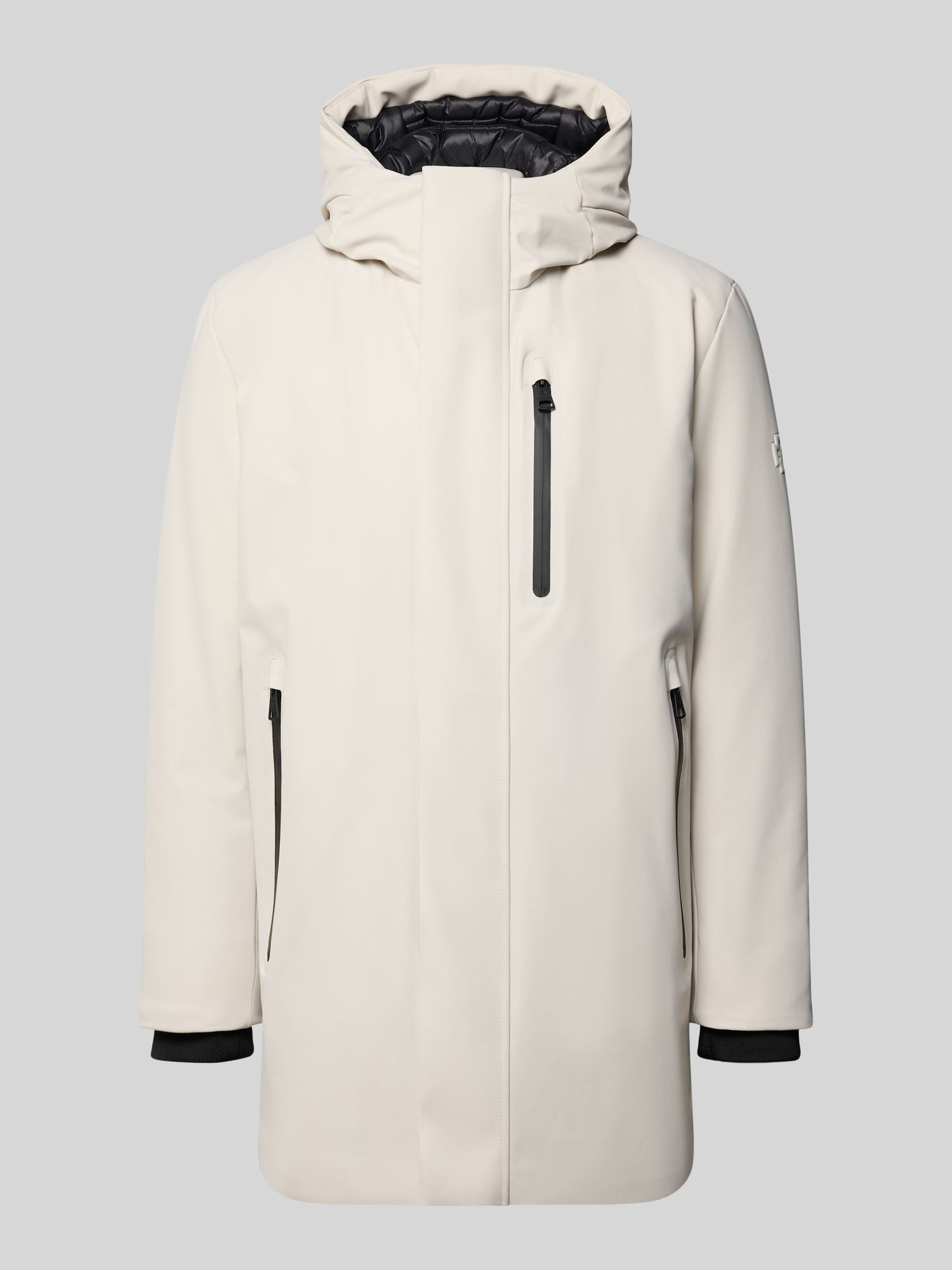 Strellson Herren Offwhite Parkas, Beige, Gr. 56