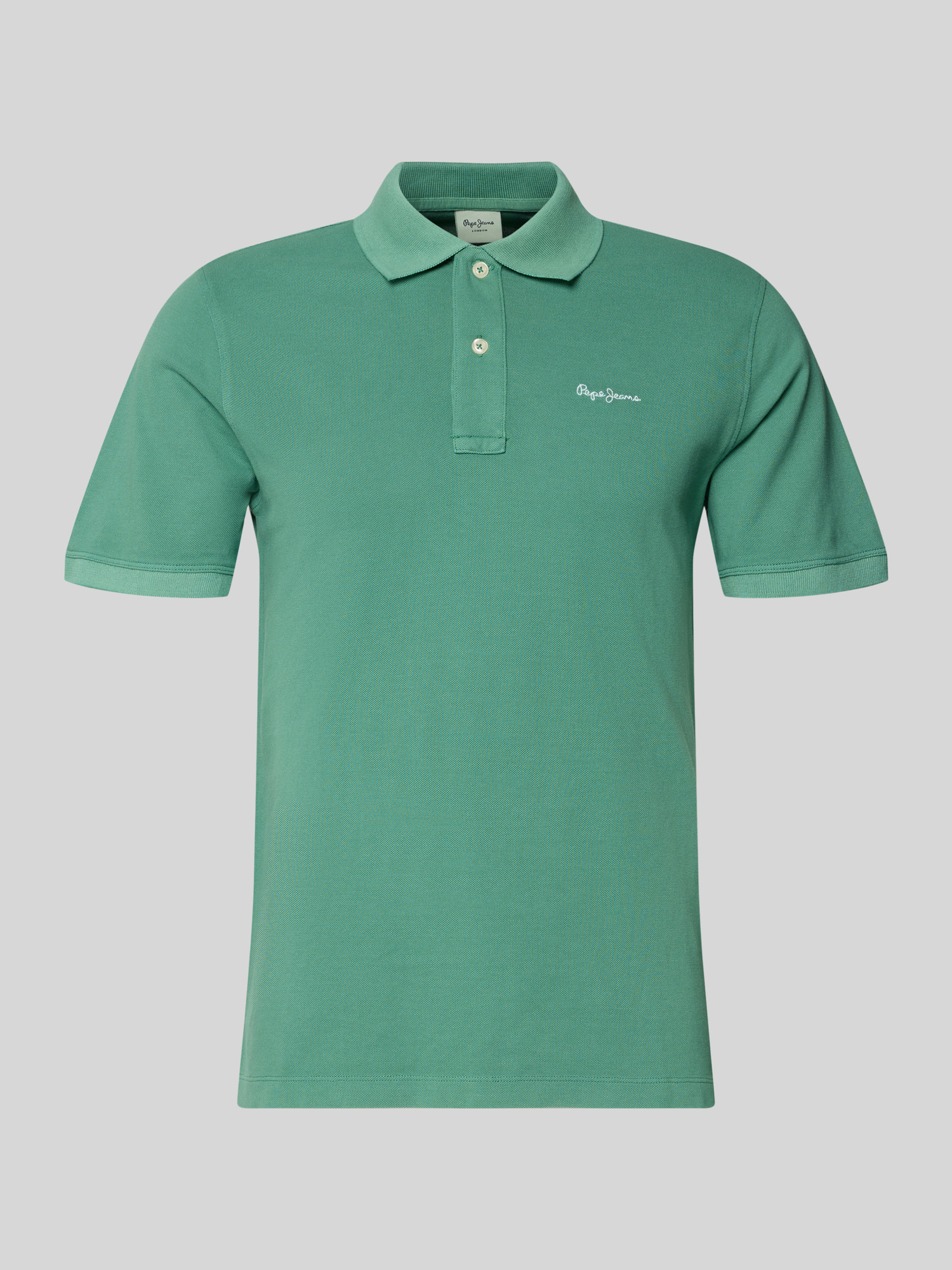 Pepe Jeans - Herren - Poloshirt - XXL - Dunkelgrün - Baumwolle