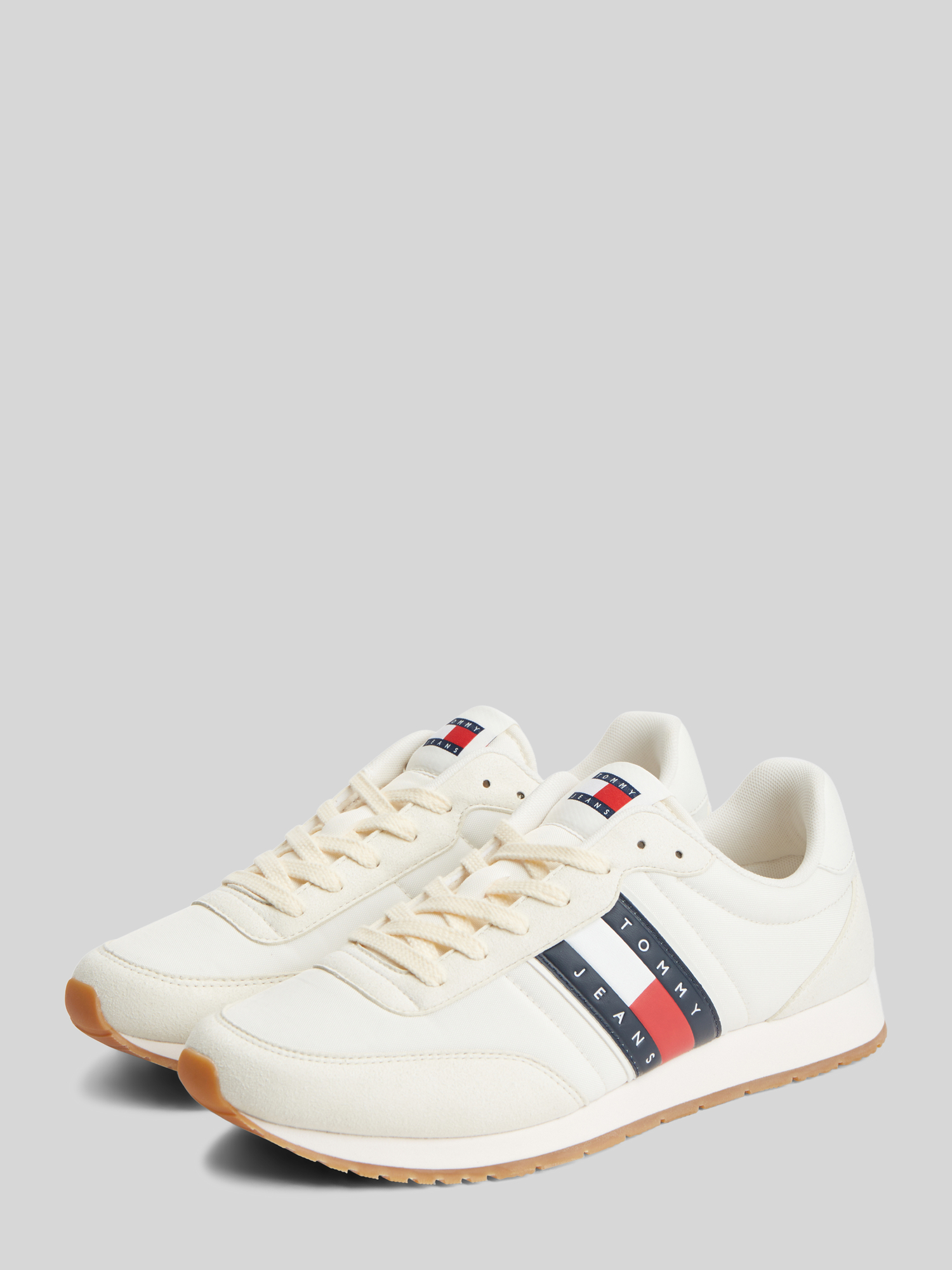 Tommy Jeans - Herren - Sneaker - 44 - Ecru