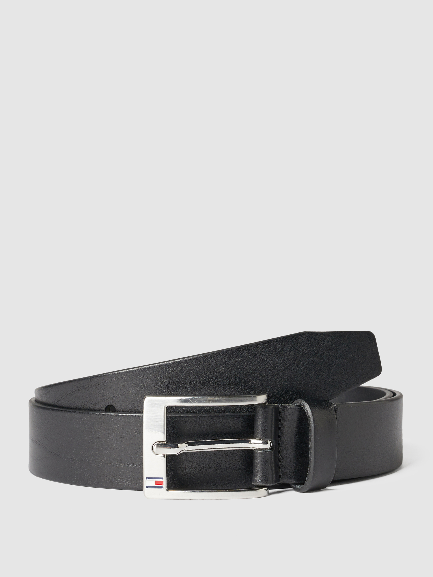 Tommy Hilfiger Herren Ledergürtel Schwarz Größe 85 - Bild 2
