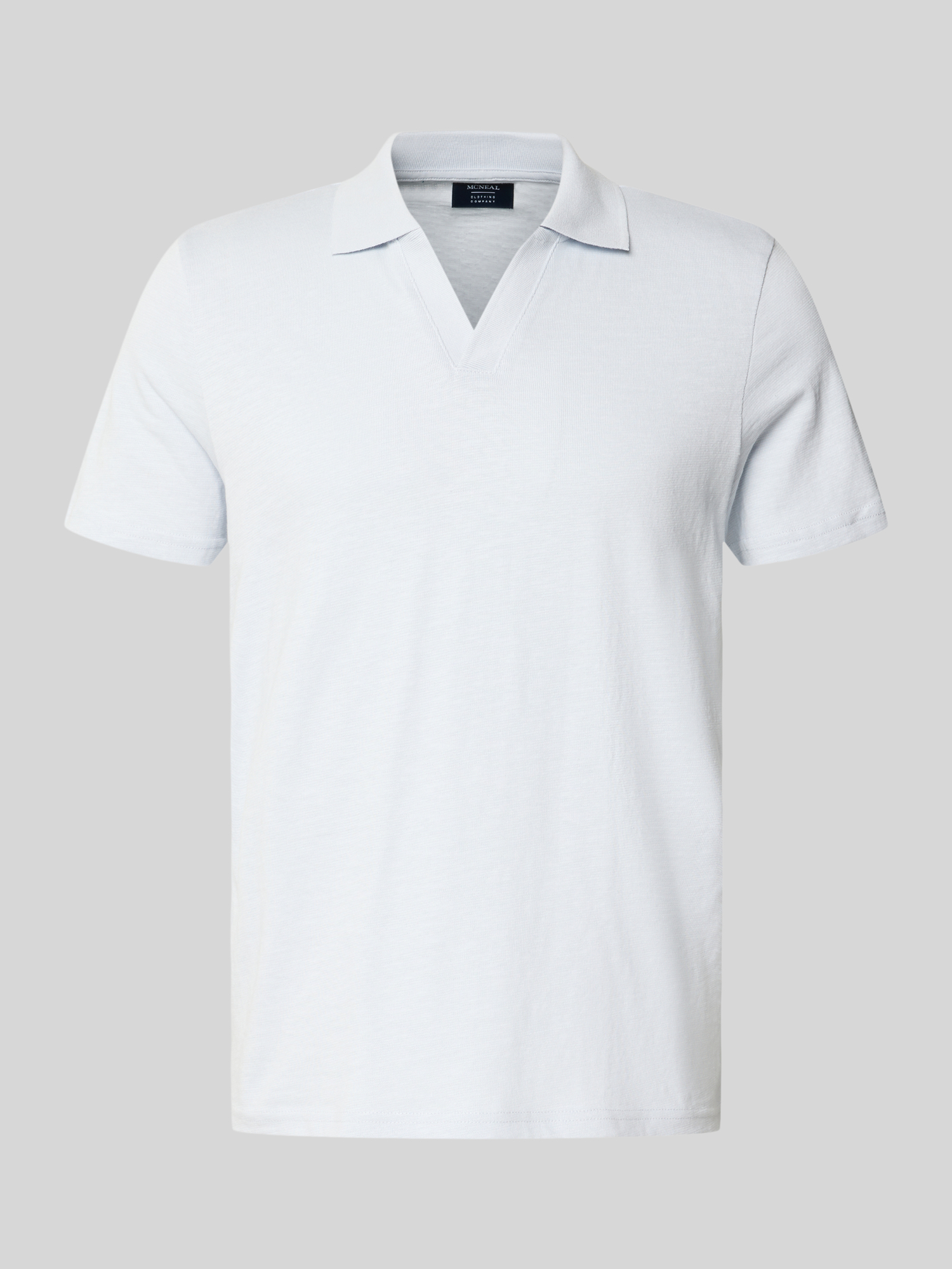 MCNEAL Herren Poloshirt Hellblau Gr. L