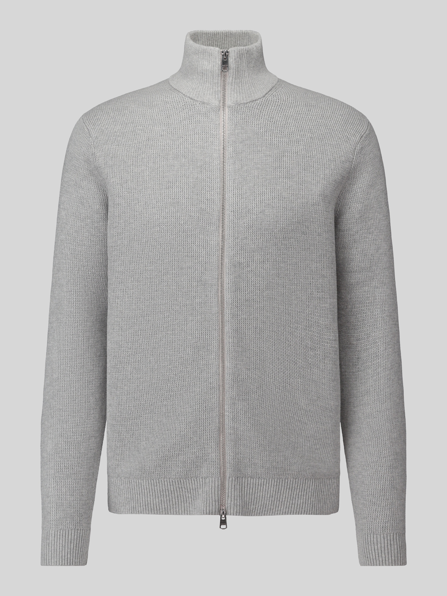 SELETED Homme Herren Slhdane Ls Knit Structure Full Zip Strickjacke (1er Pack) - Bild 2